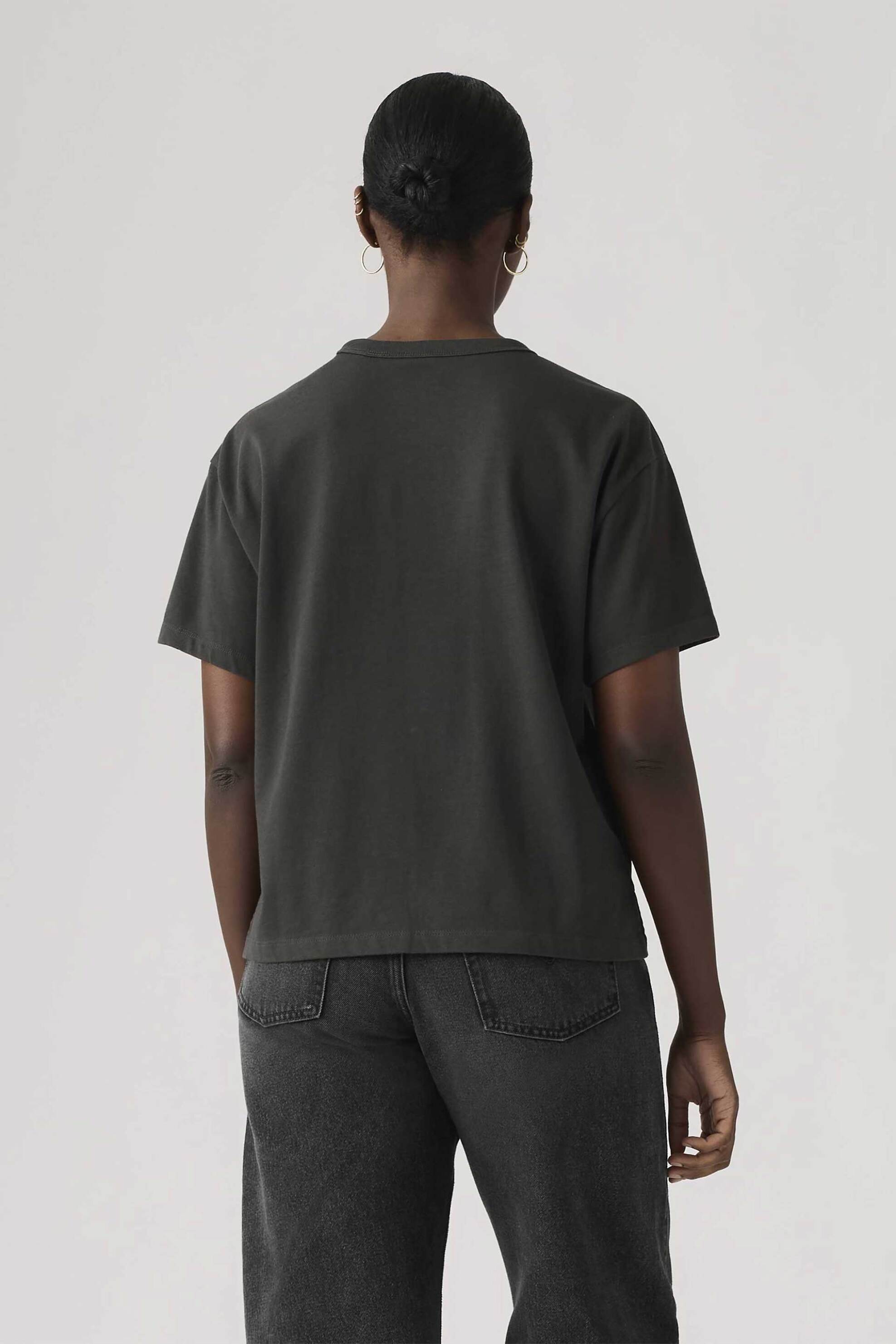 LEVI'S Levi's® γυναικείο T-shirt Relaxed Fit "Graphic Vintage" - 005OY0002 Μαύρο - 3