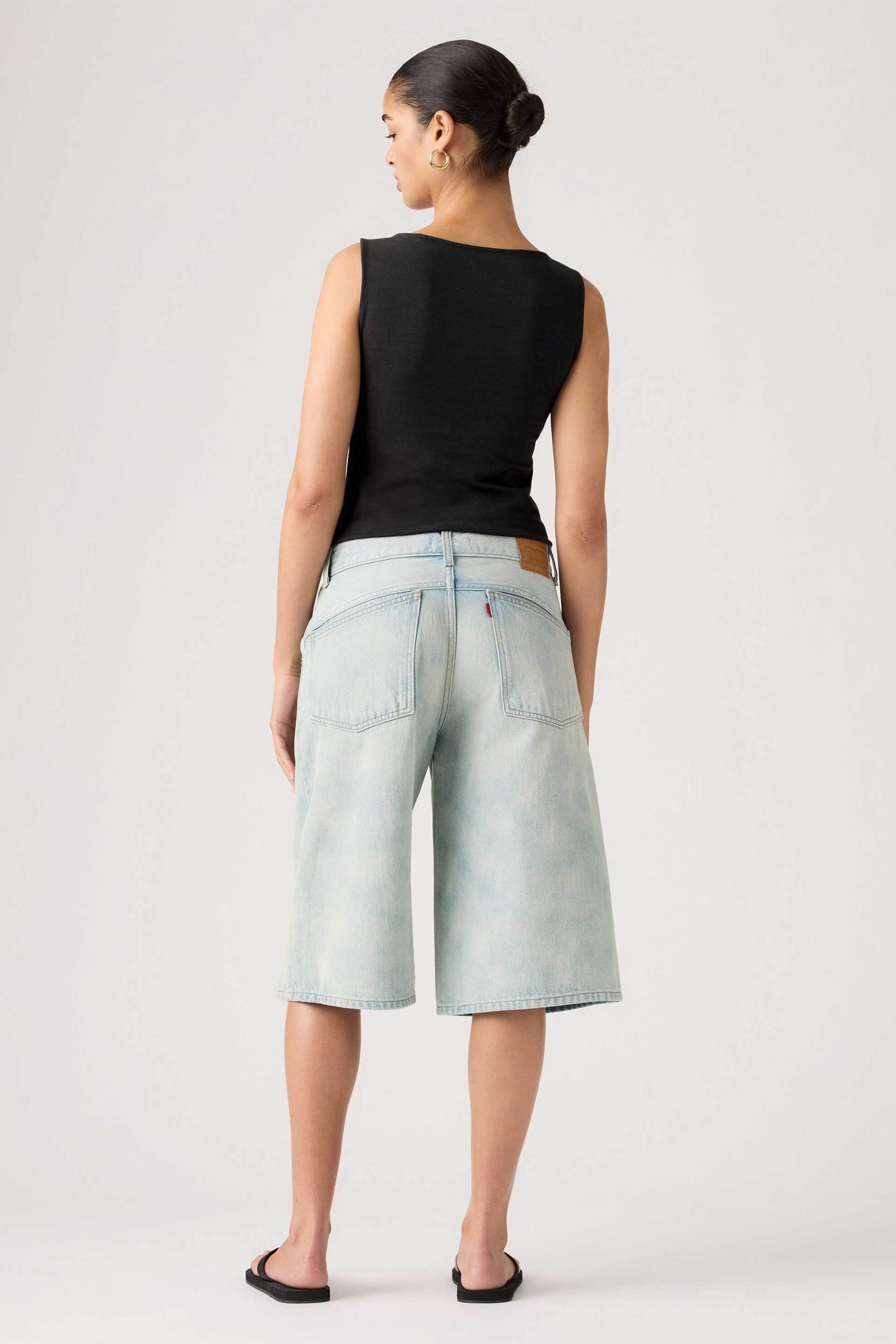 Levi&Apos S Γυναικεία Denim Βερμούδα Πεντάτσεπη Super Baggy Fit - 005Dt0005 Blue Ανοιχτό