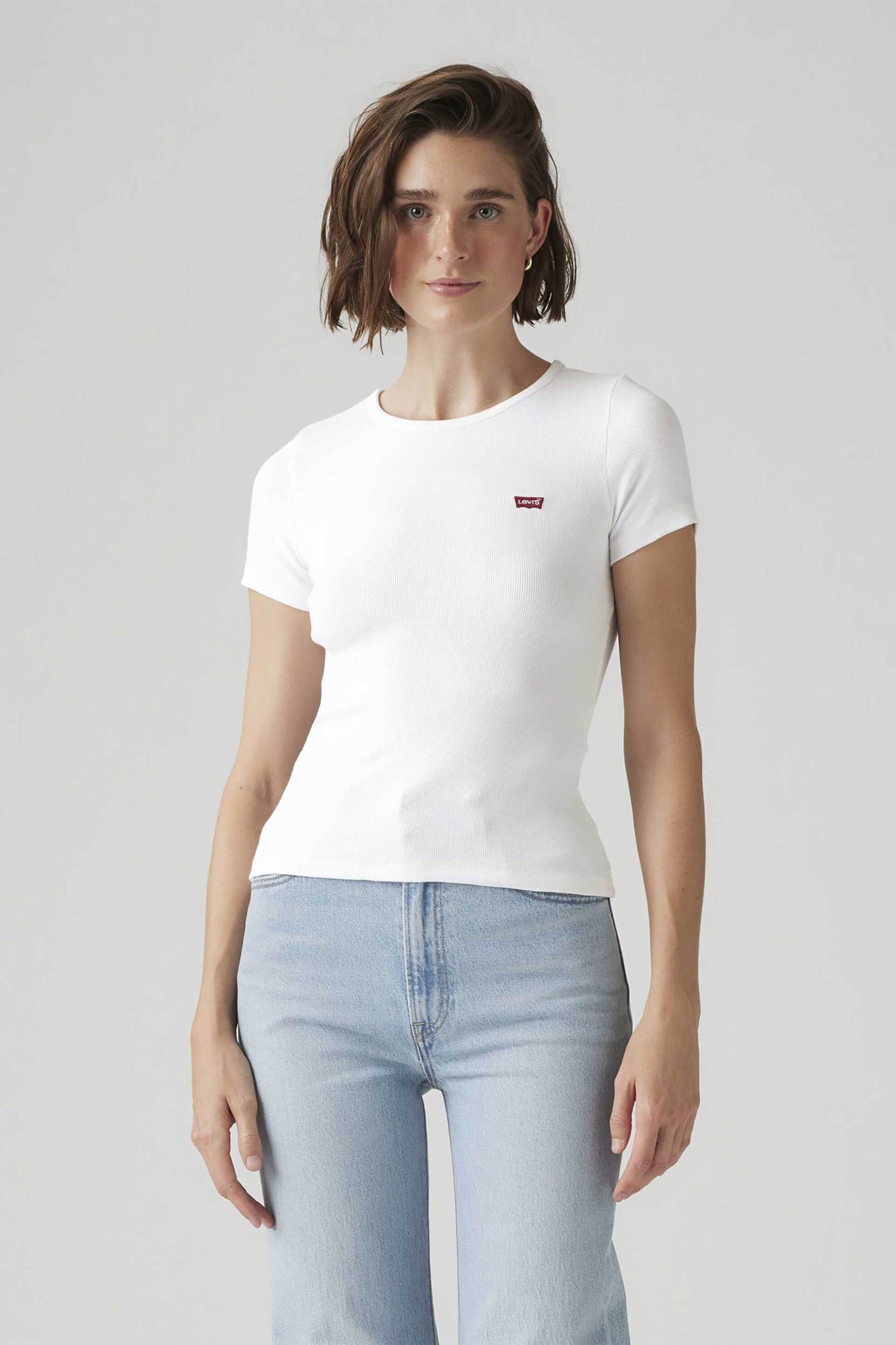 Levi's® γυναικείο T-shirt με λογότυπο Slim Fit 