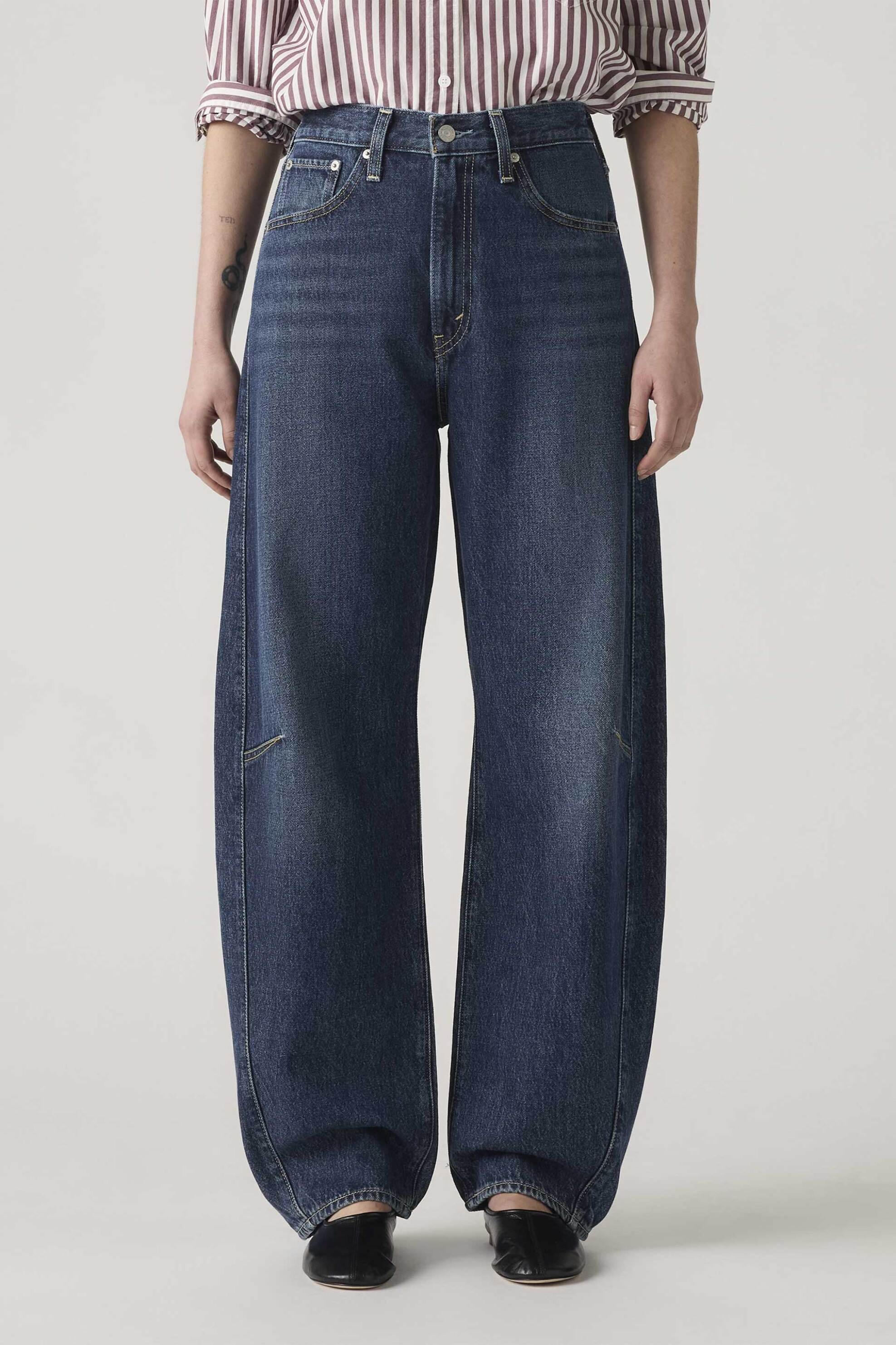 Levi's® γυναικείο ψηλόμεσο τζιν παντελόνι πεντάτσεπο Barrel Fit 