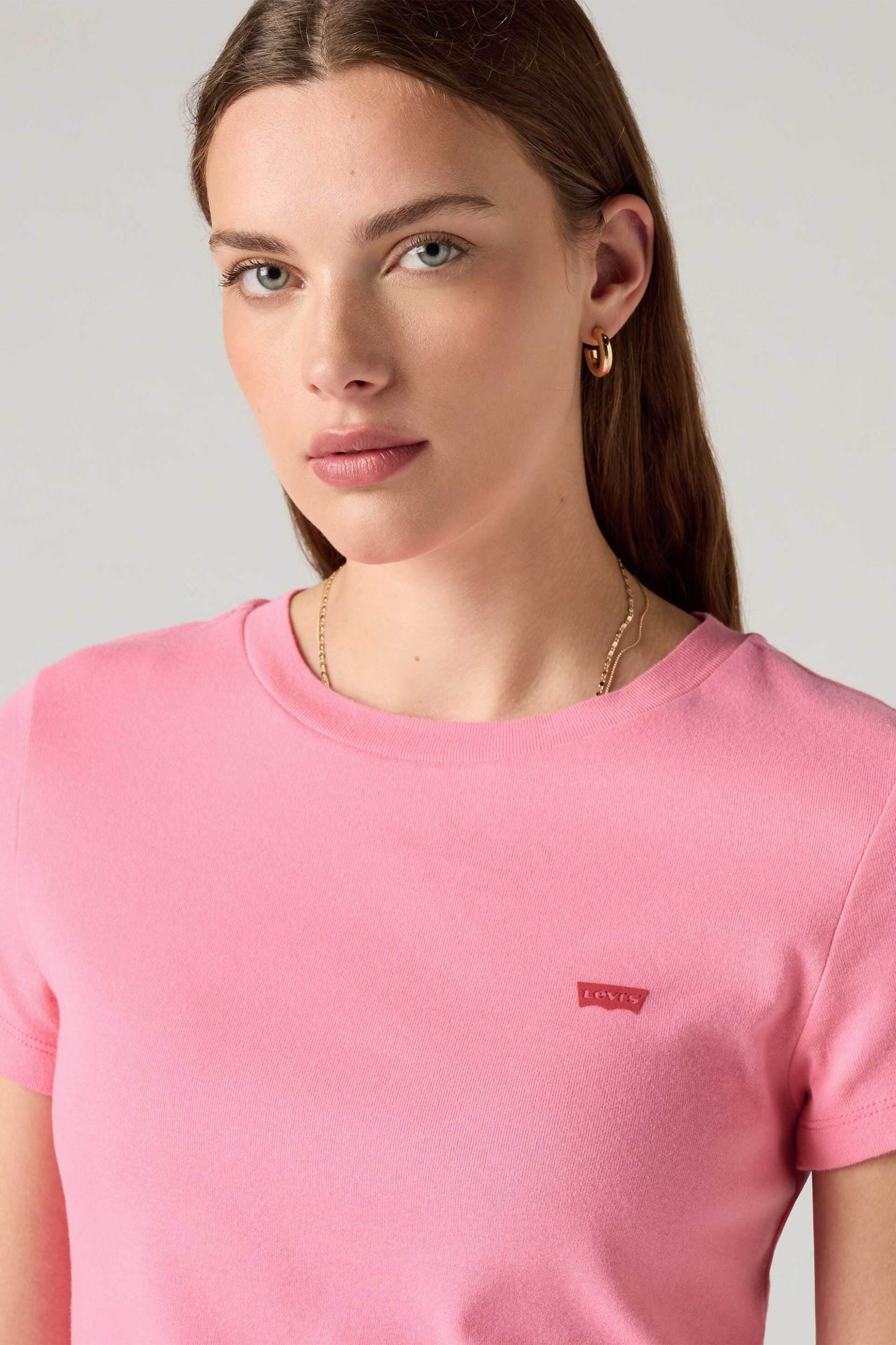 Levi's® γυναικείο T-shirt με λογότυπο Slim Fit 