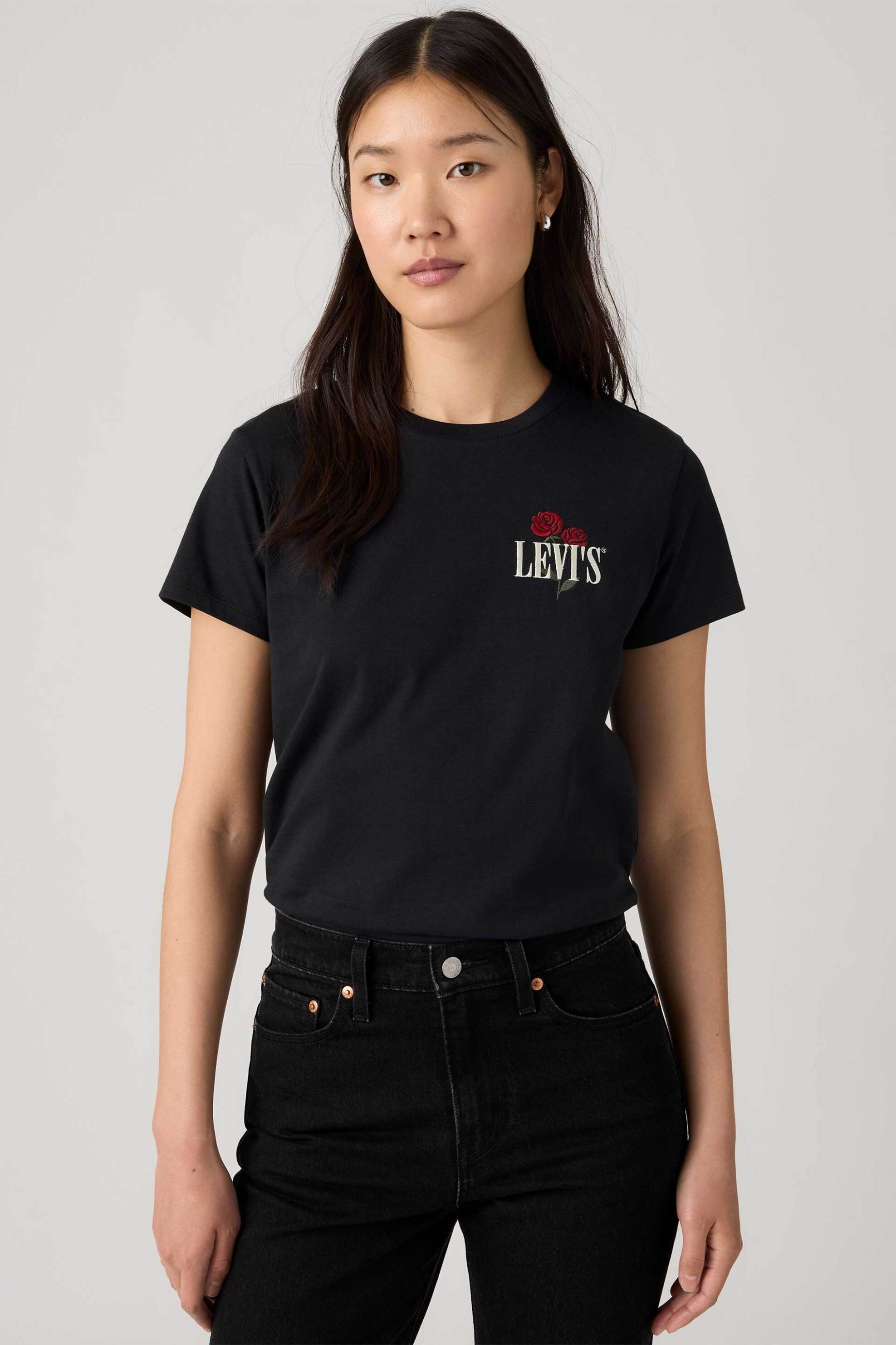 Levi's® γυναικείο T-shirt με λογότυπο Standard Fit 