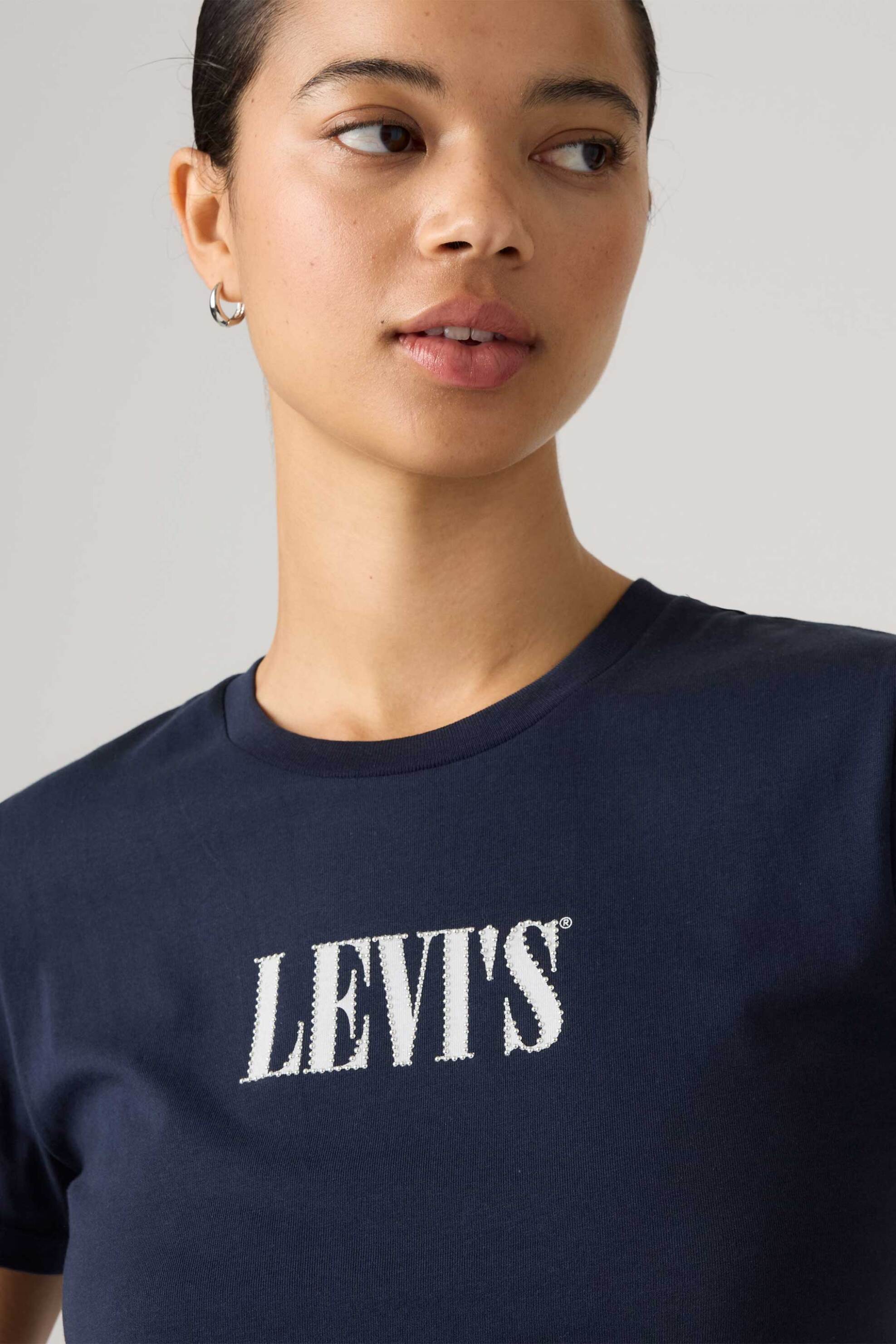Levi's® γυναικείο T-shirt με λογότυπο Standard Fit 