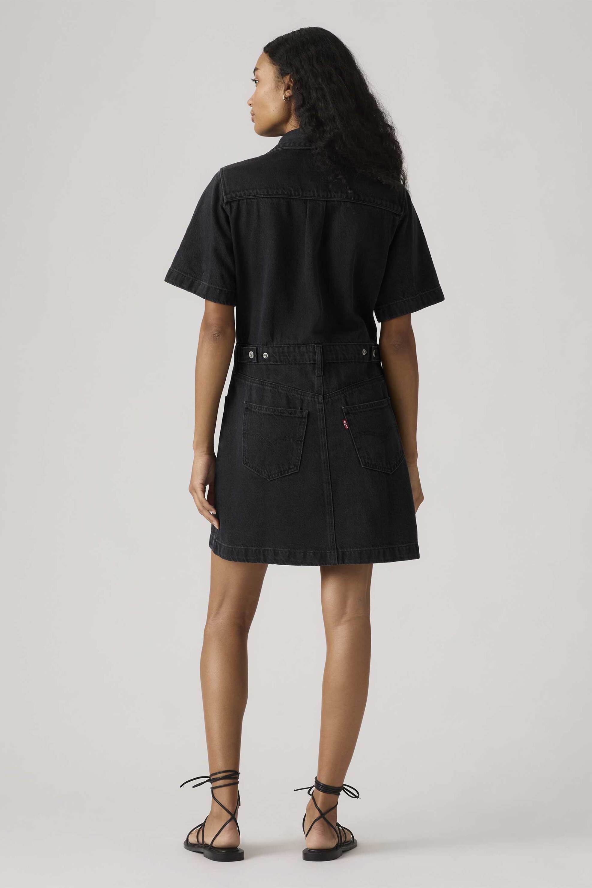 Levi's® γυναικείο mini φόρεμα denim σεμιζιέ Standard Fit 