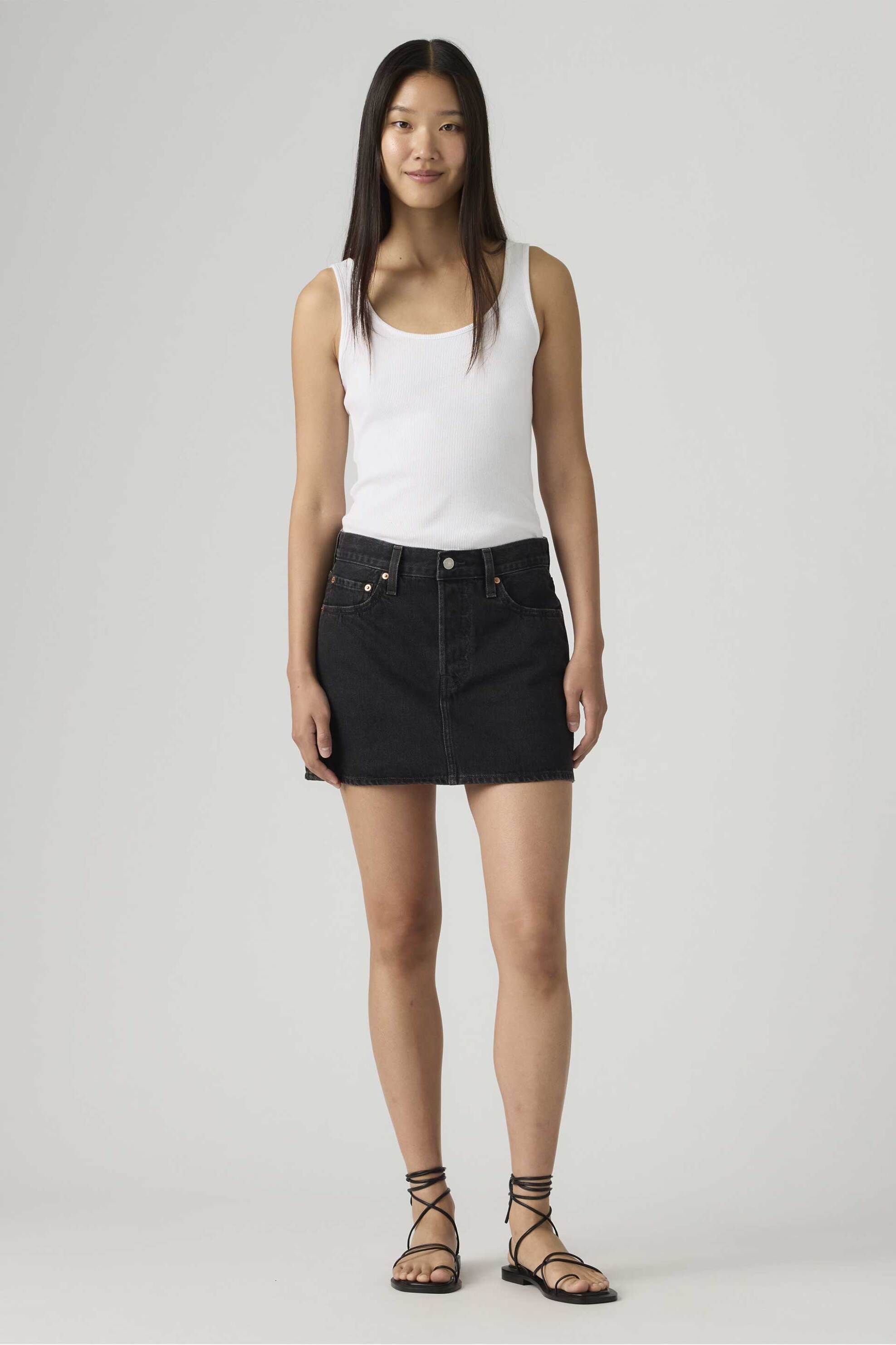 Levi's® γυναικεία mini φούστα denim πεντάτσεπη 