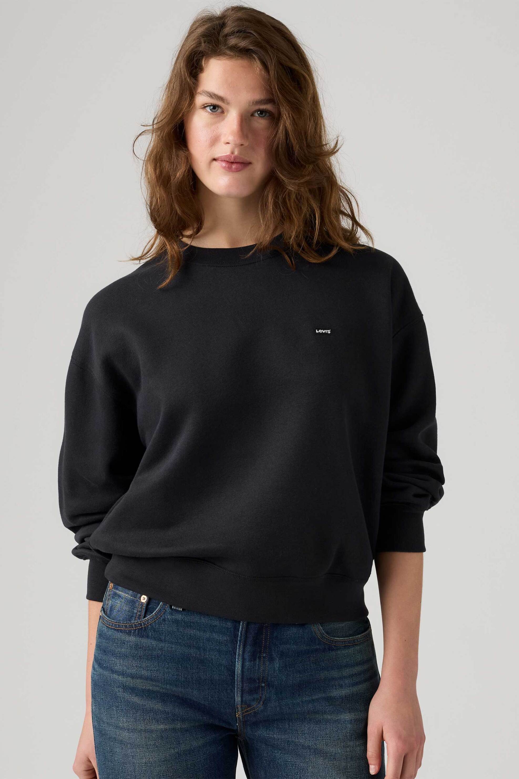 Levi's® γυναικεία μπλούζα φούτερ με λογότυπο Relaxed Fit 