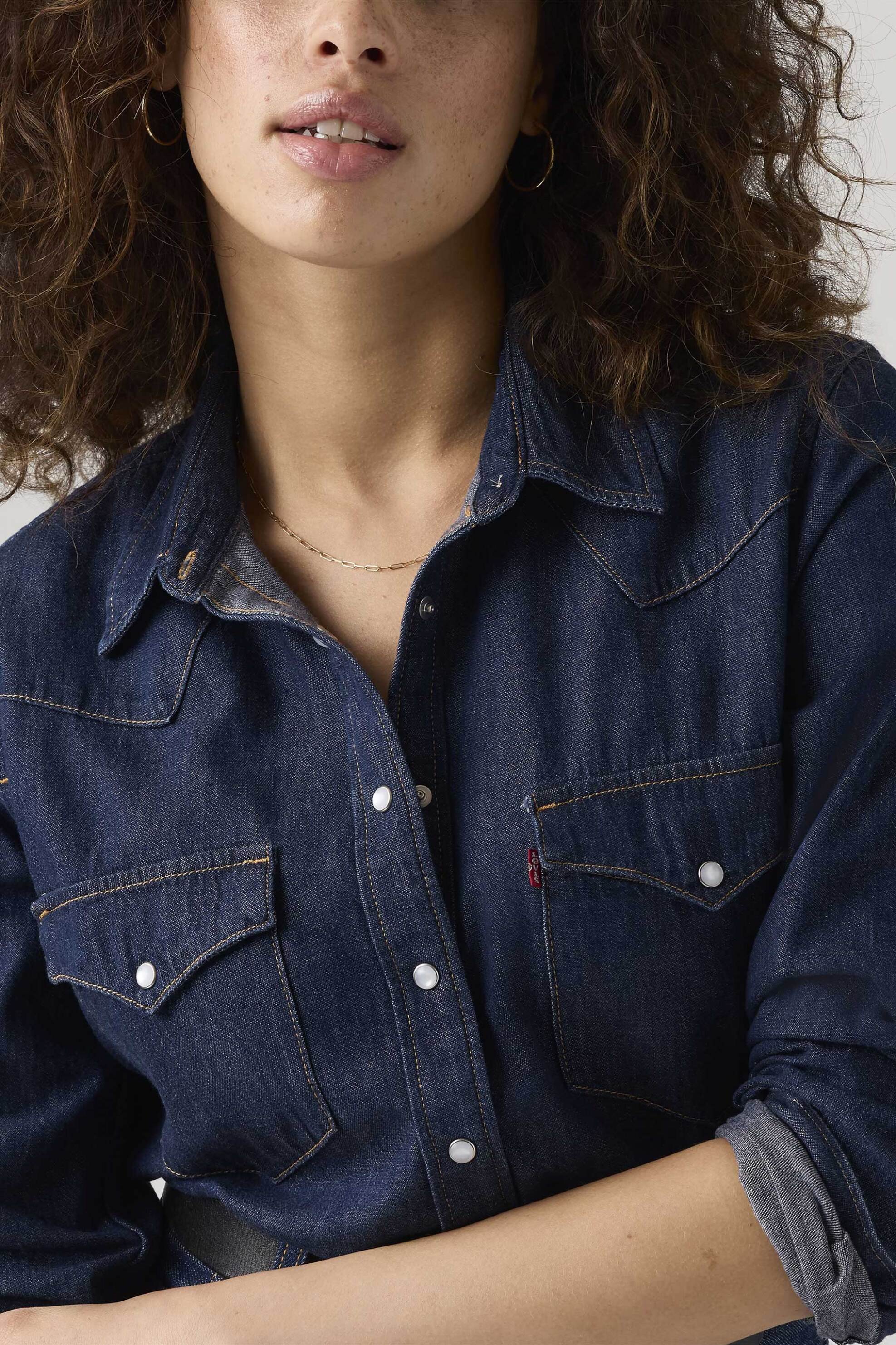 Levi's® γυναικείο denim πουκάμισο Standard Fit 