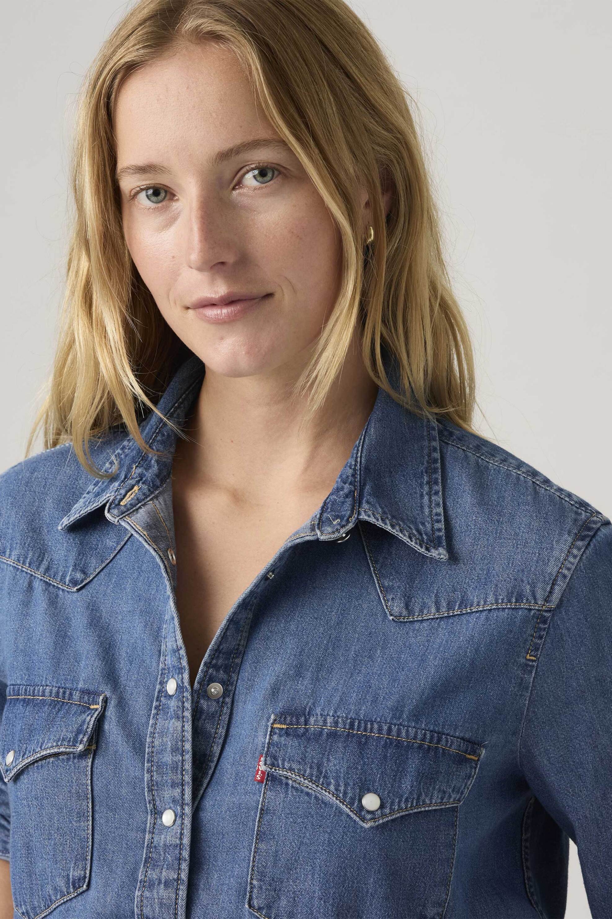 Levi's® γυναικείο denim πουκάμισο Standard Fit 