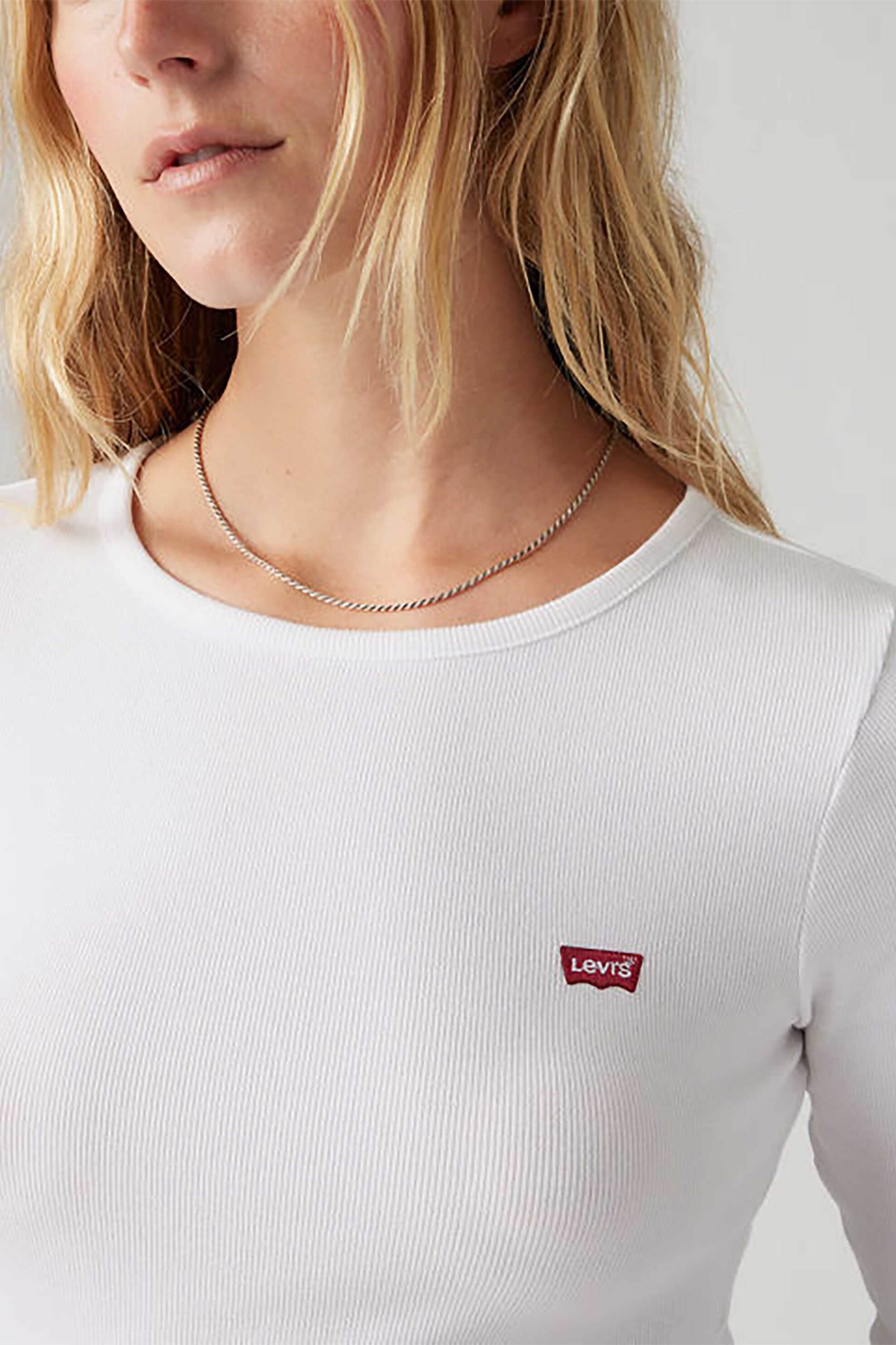Levi's® γυναικεία μακρυμάνικη μπλούζα με λογότυπο Slim Fit 