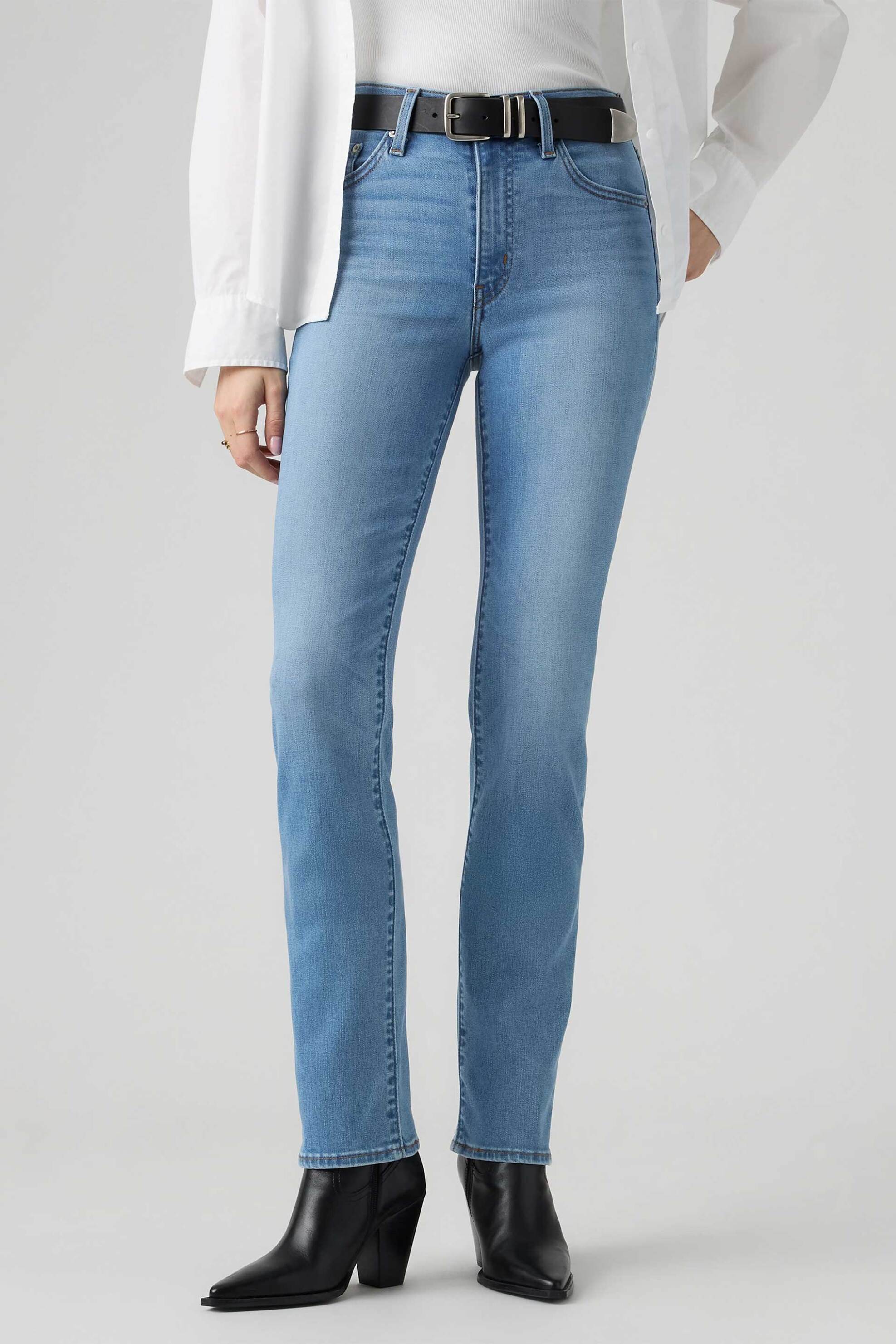 Levi's® γυναικείο ψηλόμεσο τζιν παντελόνι πεντάτσεπο Slim Fit 