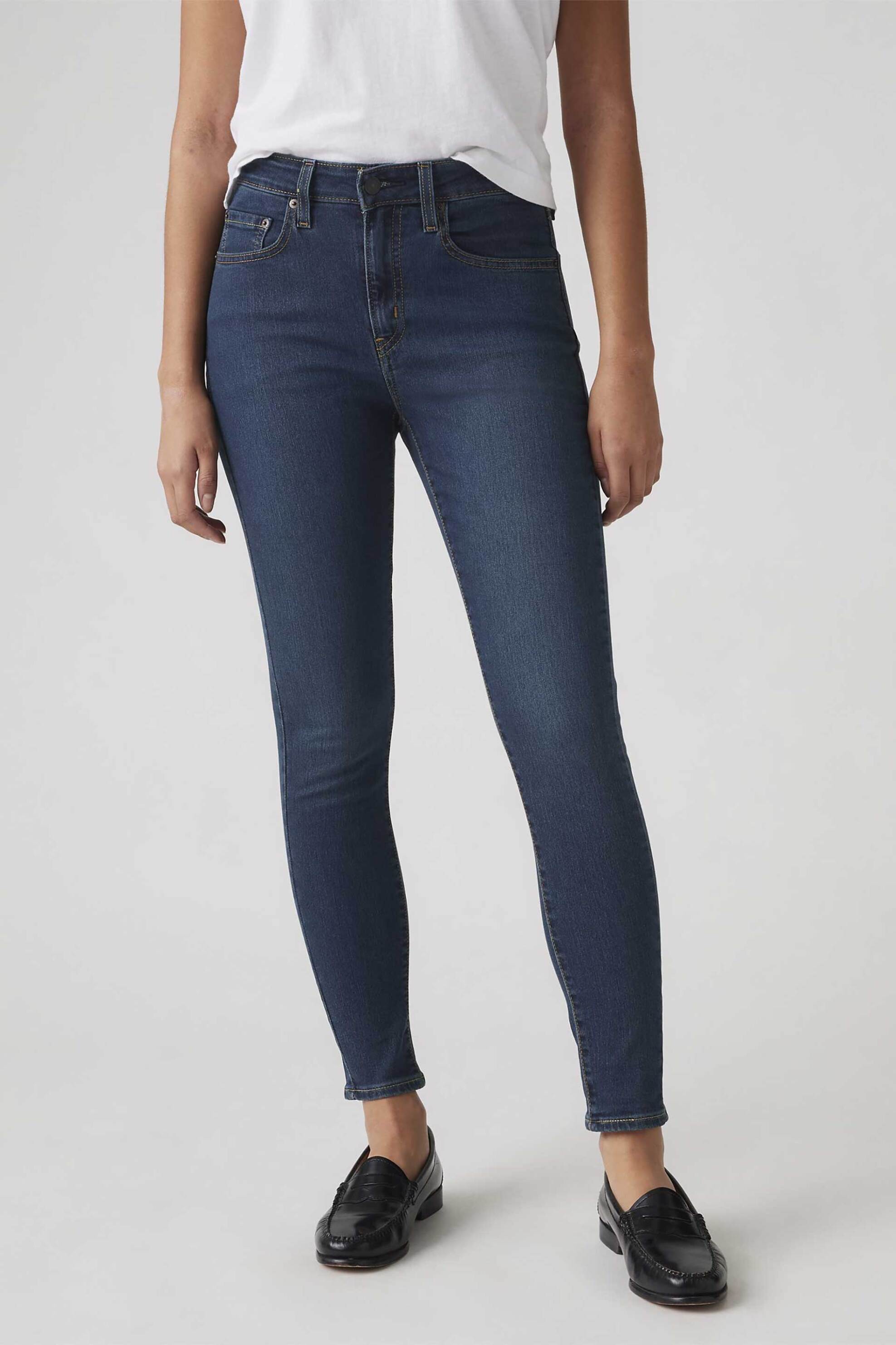 LEVI'S Levi's® γυναικείο ψηλόμεσο τζιν παντελόνι πεντάτσεπο Skinny Fit "721™" - 188820781 Denim Blue Σκούρο - 2