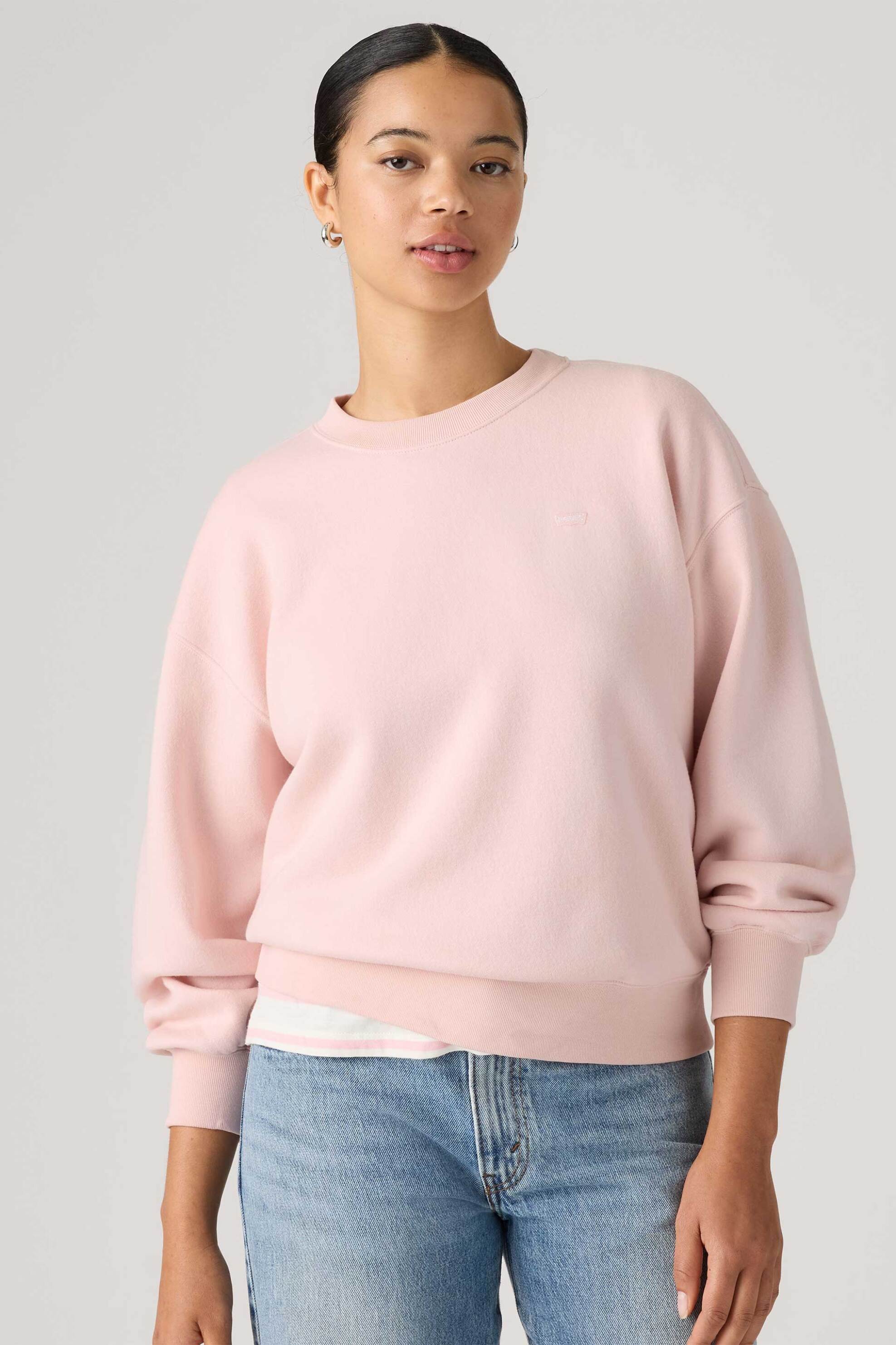 Levi's® γυναικεία μπλούζα φούτερ με λογότυπο Relaxed Fit 