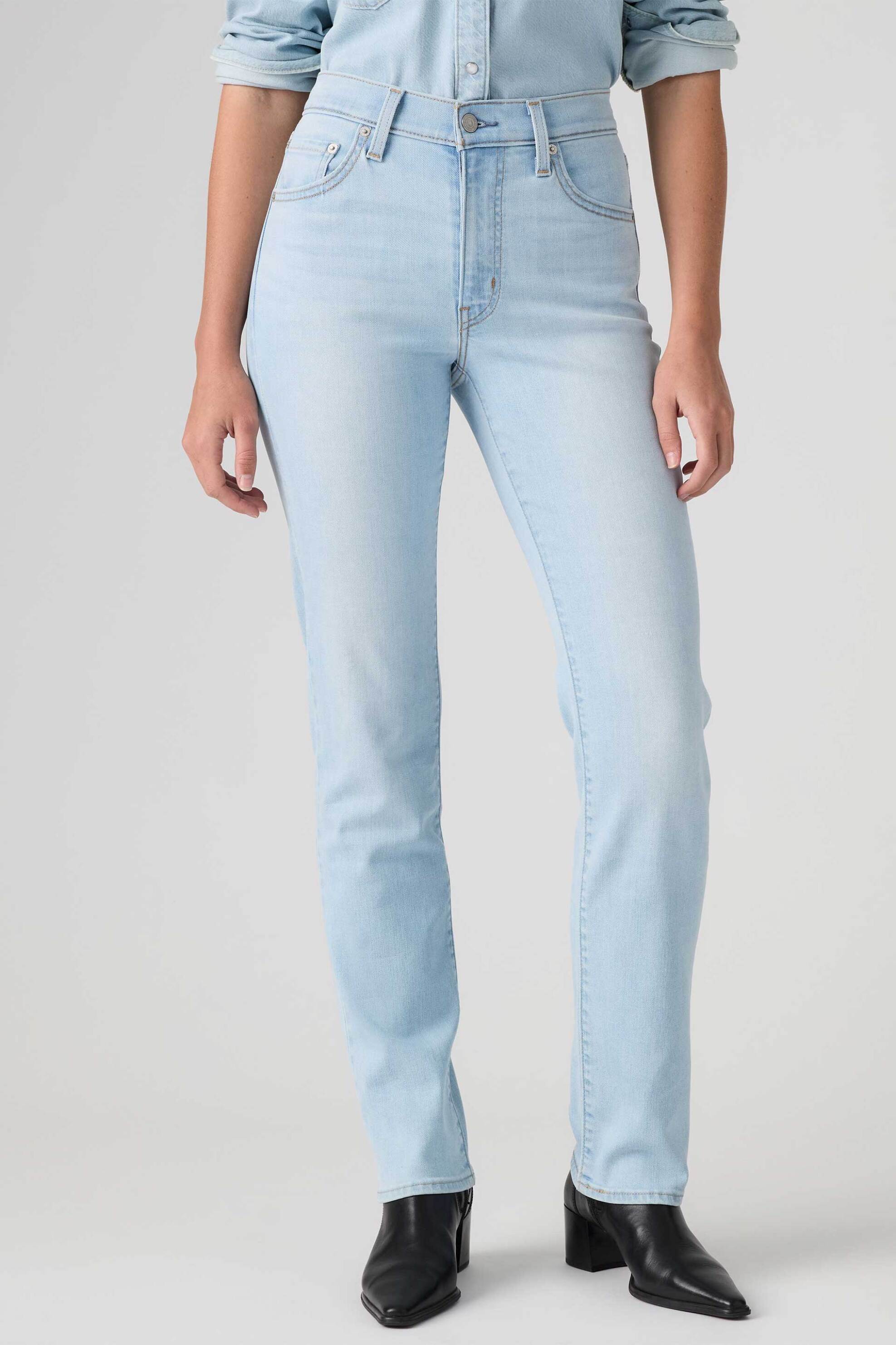 Levi's® γυναικείο ψηλόμεσο τζιν παντελόνι πεντάτσεπο Slim Fit 
