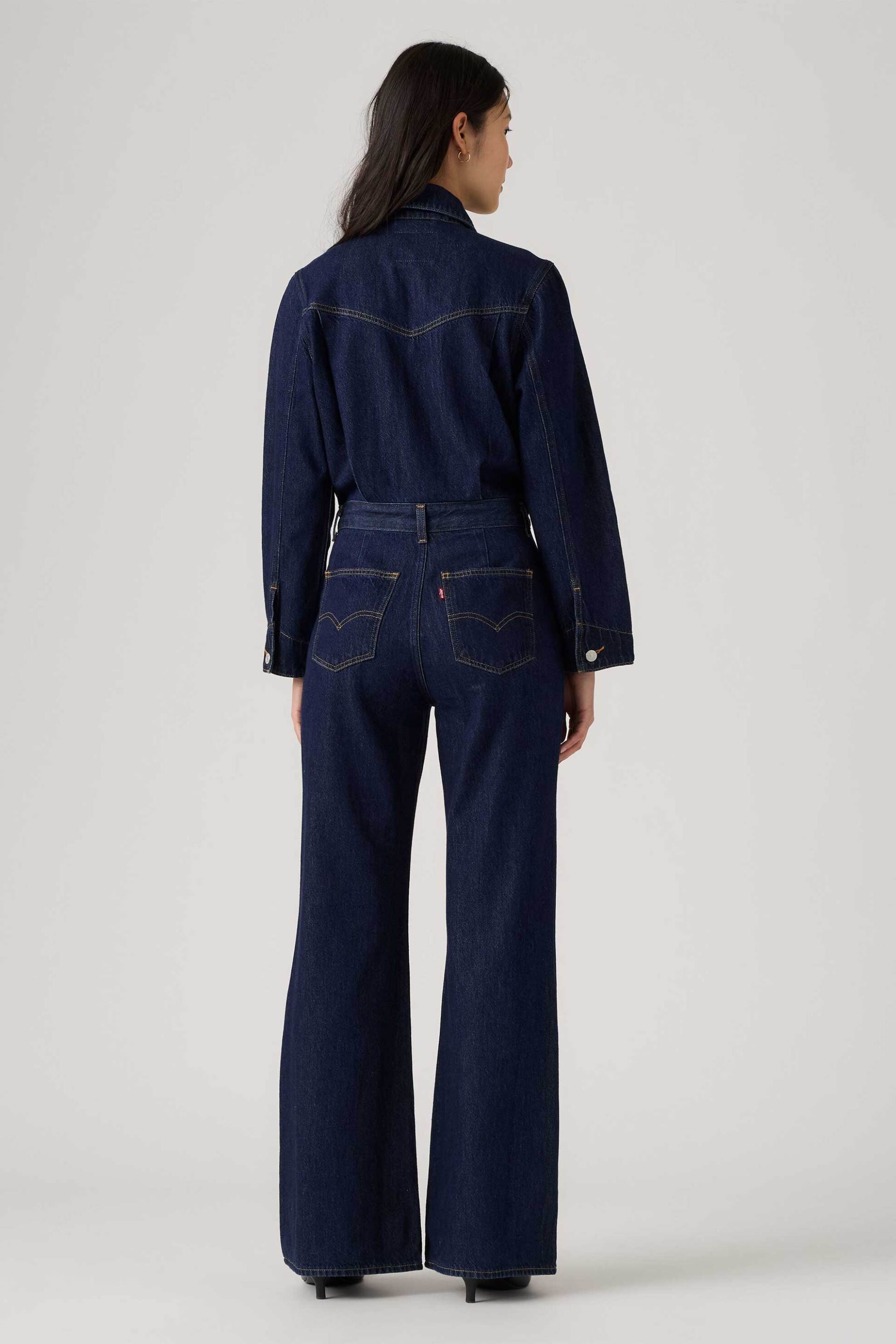 Levi&Apos S Γυναικεία Denim Ολόσωμη Φόρμα Standard Fit Western - A86470006 Blue Σκούρο
