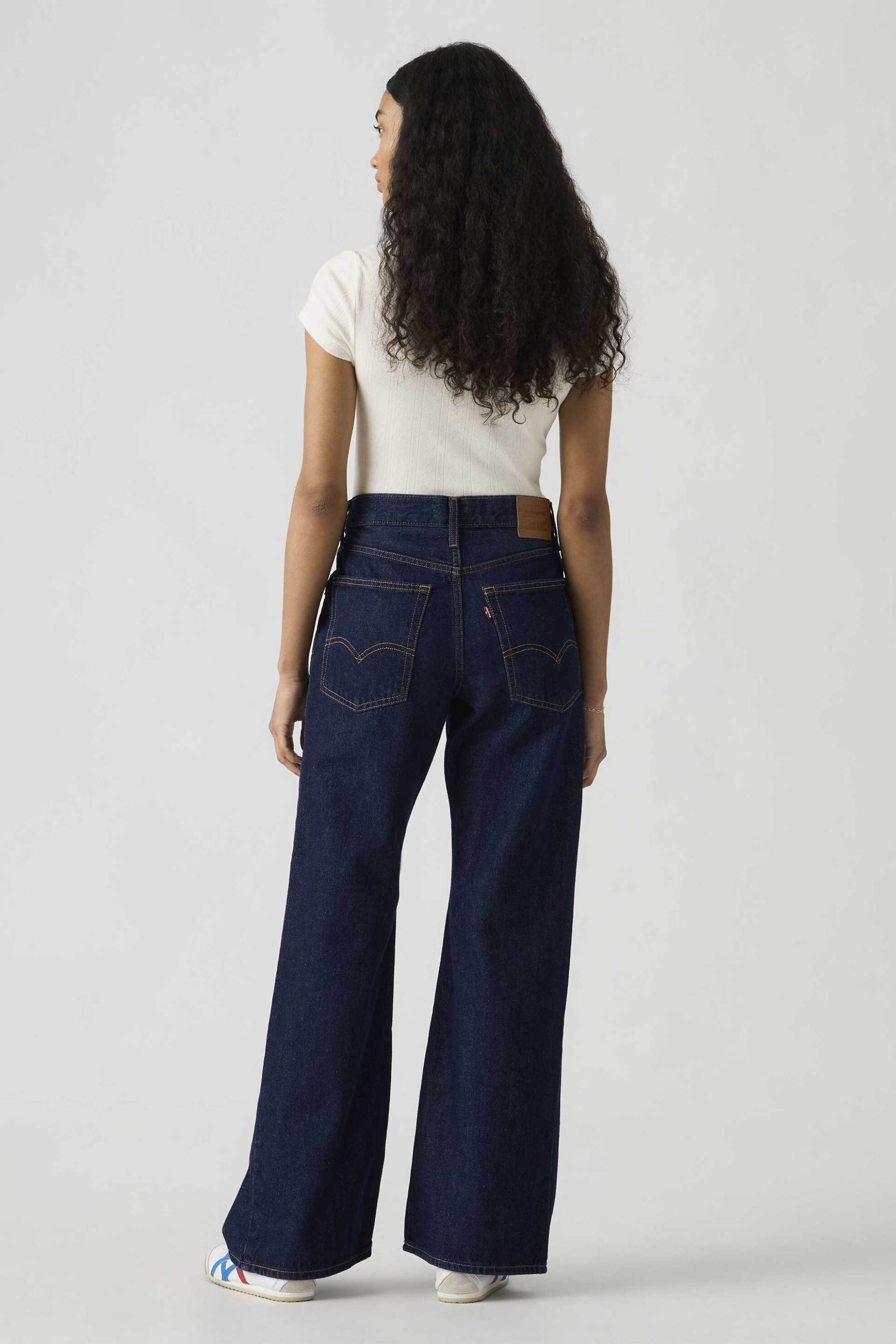 Levi&Apos S Γυναικείο Τζιν Παντελόνι Πεντάτσεπο Loose Bootcut Fit - 005Do0022 Denim Blue Σκούρο