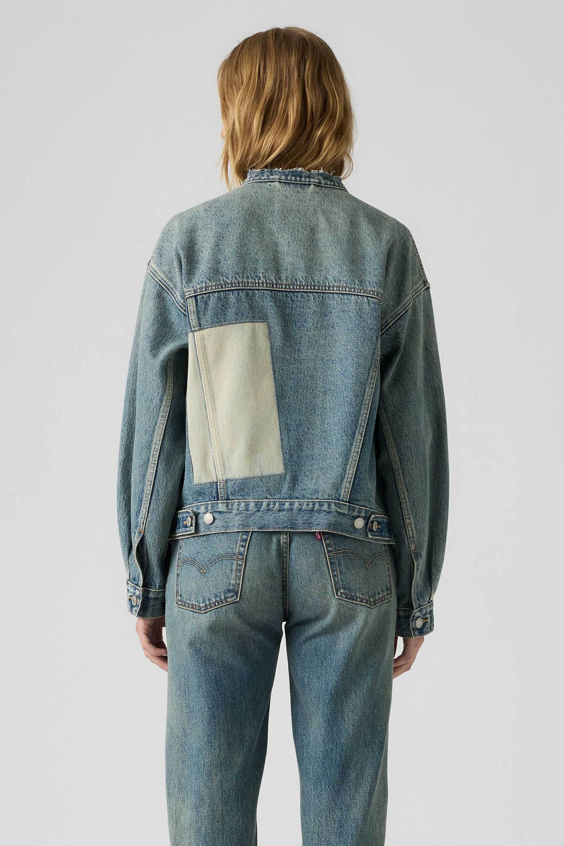 Levi&Apos S Γυναικείο Denim Jacket Relaxed Fit 90S Trucker - A17430167 Blue Ανοιχτό