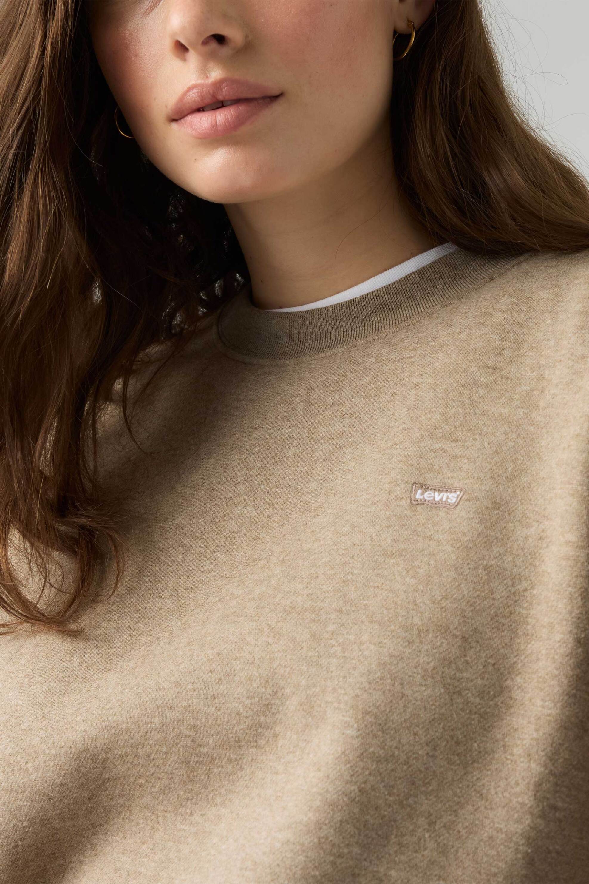 Levi's® γυναικεία μπλούζα φούτερ με λογότυπο Relaxed Fit 