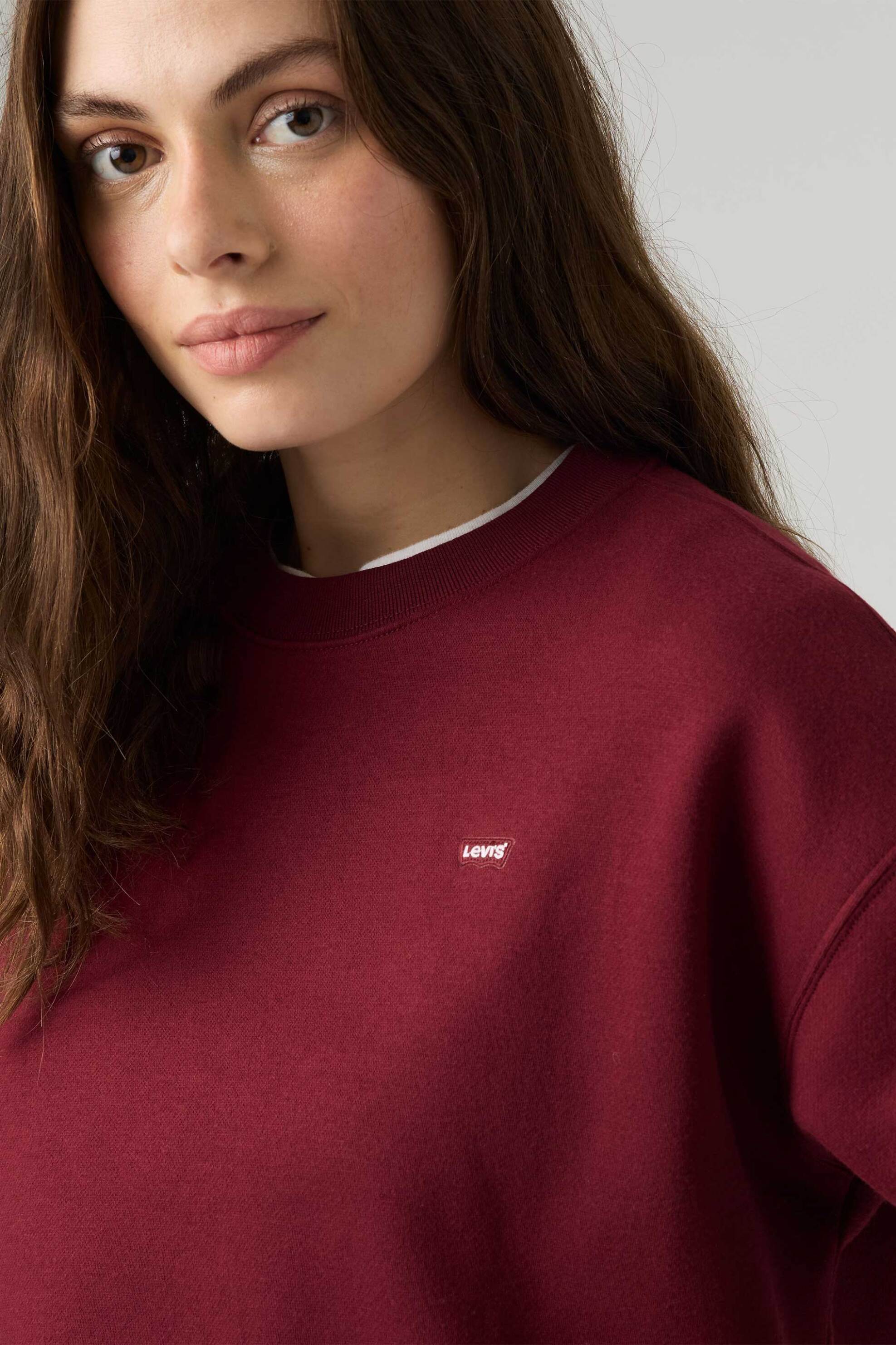 Levi's® γυναικεία μπλούζα φούτερ με λογότυπο Relaxed Fit 