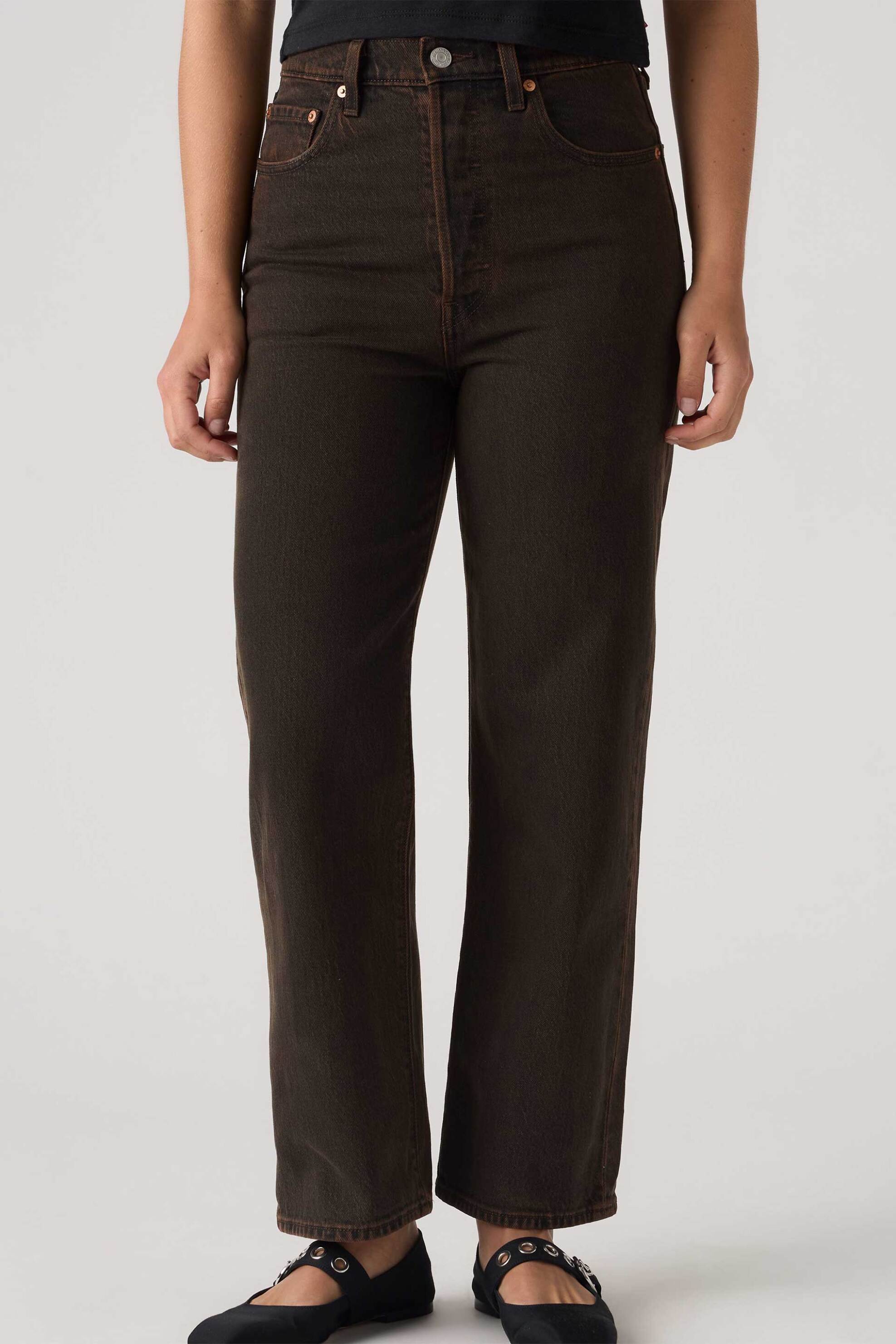 Levi's® γυναικείο ψηλόμεσο τζιν παντελόνι πεντάτσεπο Slim Straight Fit 