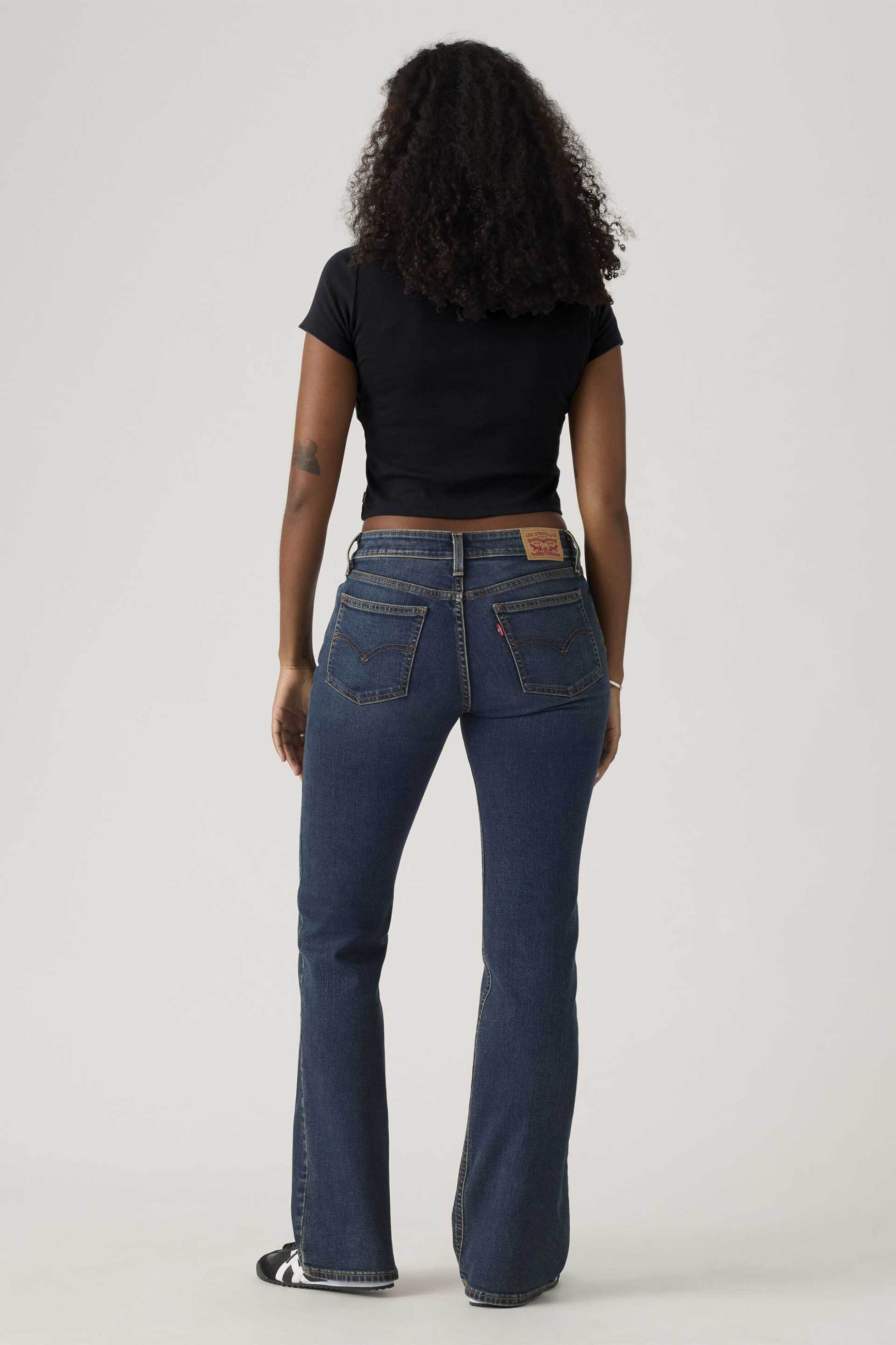 Levi&Apos S Γυναικείο Τζιν Παντελόνι Πεντάτσεπο Superlow Bootcut Fit - A46790042 Denim Blue Σκούρο