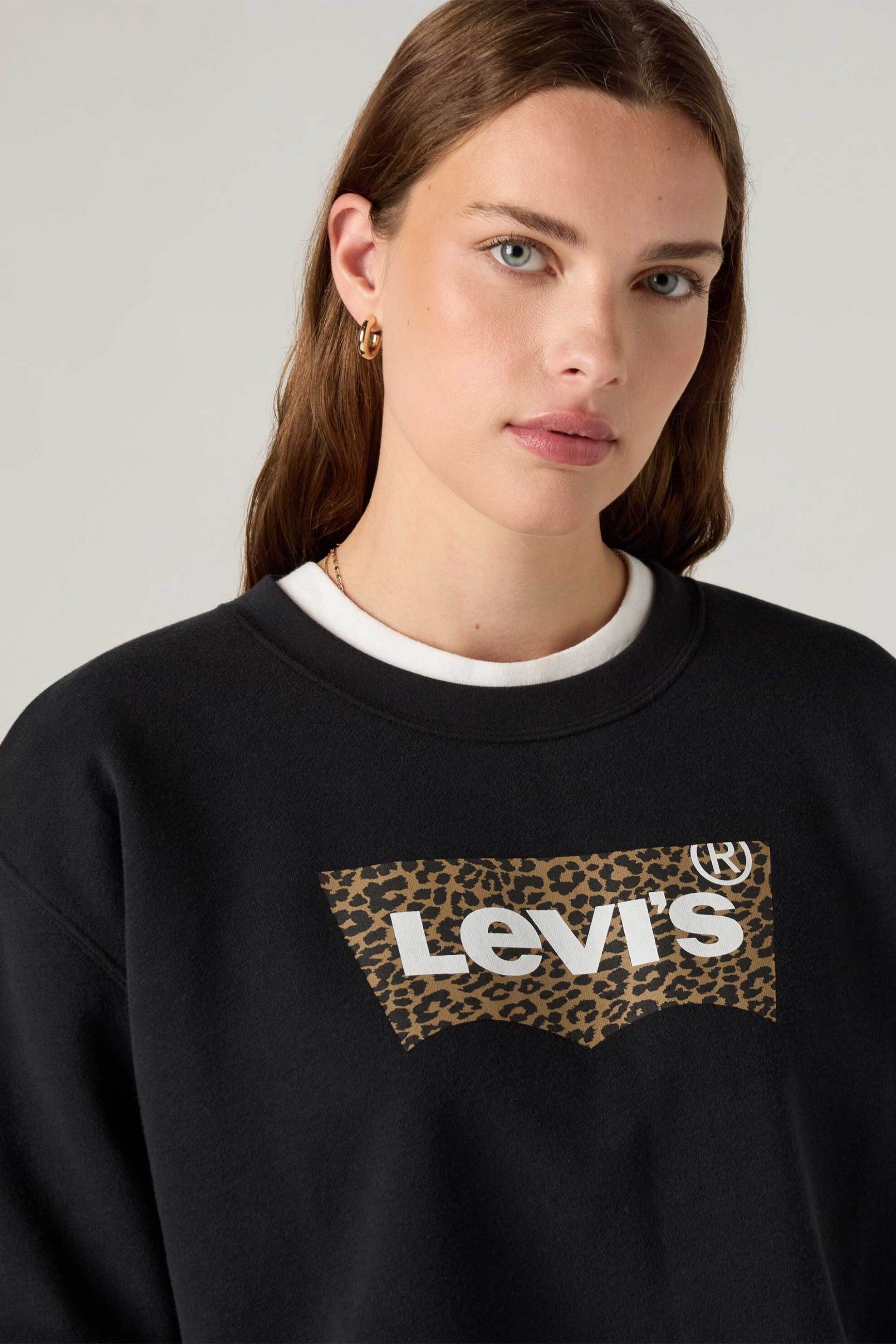 Levi's® γυναικεία μπλούζα φούτερ με λογότυπο Standard Fit 