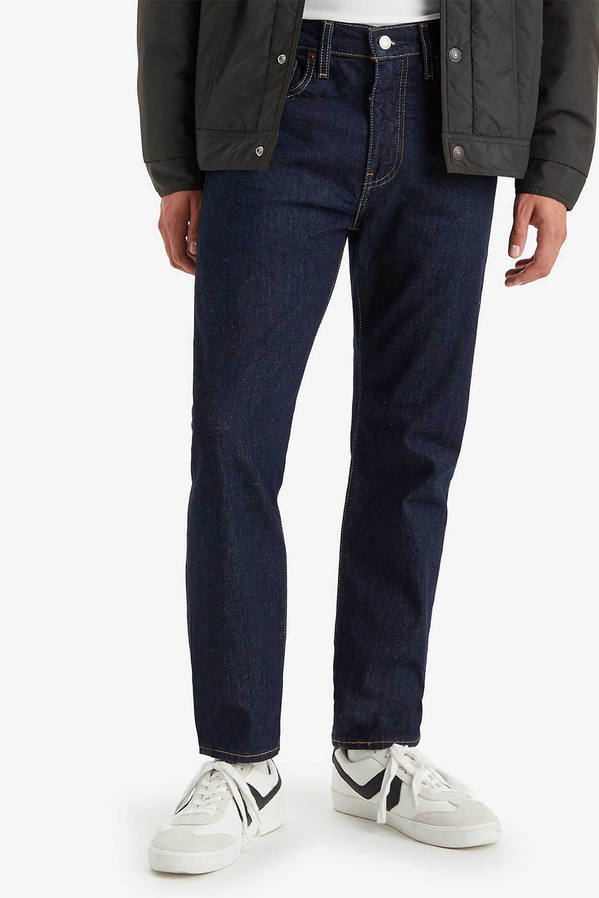 Levi's® ανδρικό τζην παντελόνι πεντάτσεπο Rock Cod Regular Tapered Fit "502®" - 295070280 Denim Blue Σκούρο φωτογραφία