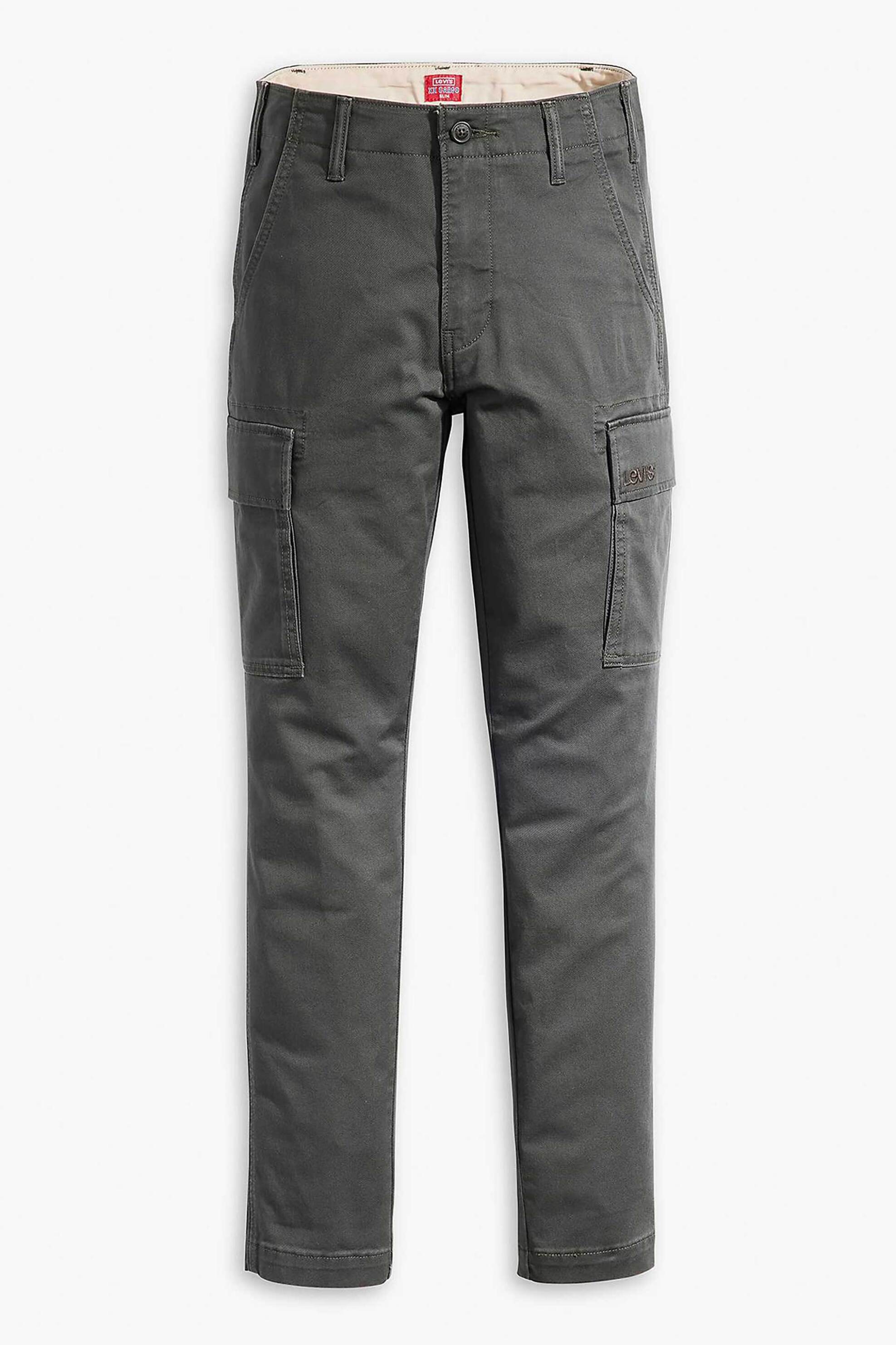 Levi&Apos S Ανδρικό Cargo Παντελόνι Slim Tapered Fit Xx - A73650000 Ανθρακί