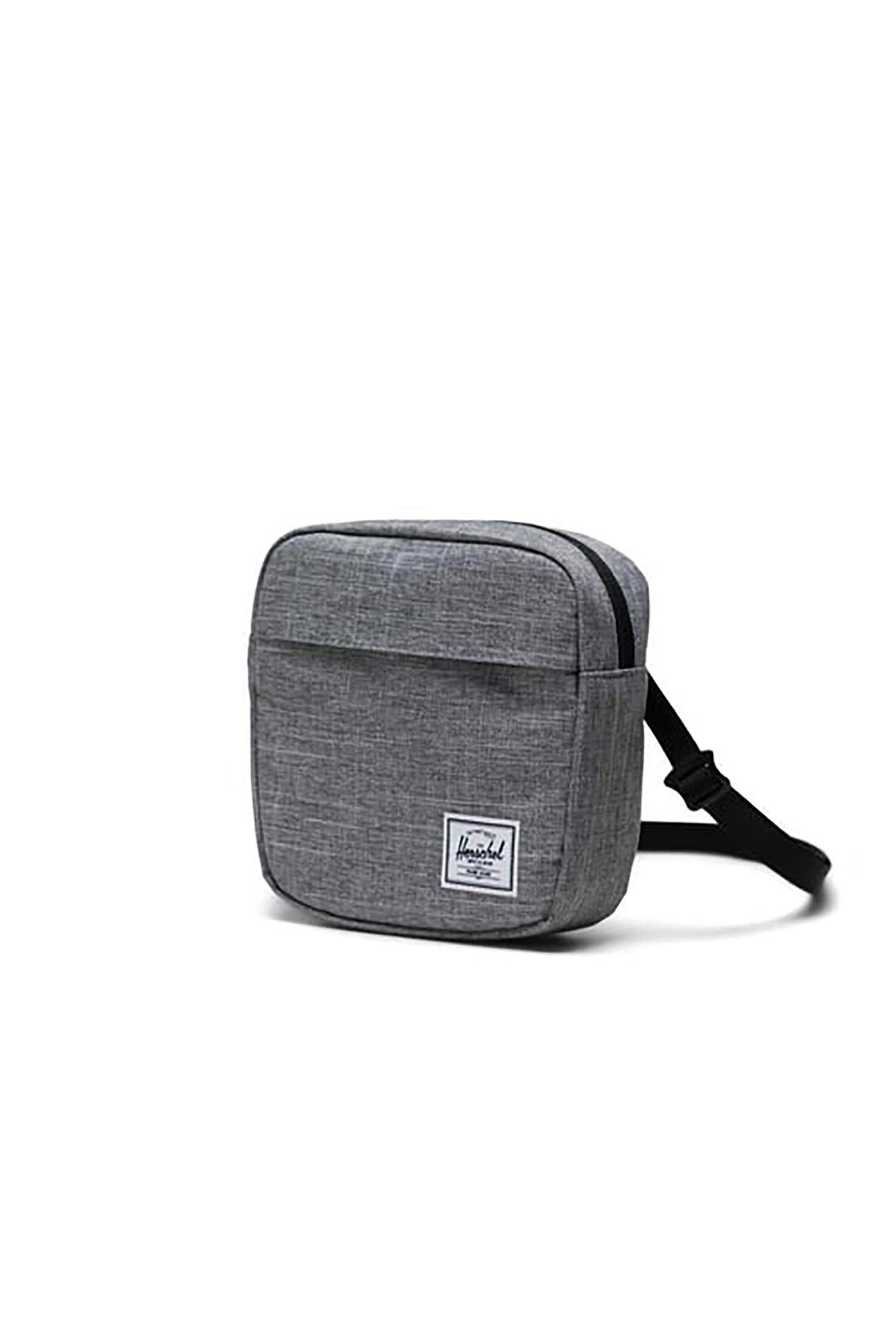 Herschel unisex τσάντα crossbody μονόχρωμη με contrast logo patch "Classic™" 2 L - 66UACL00898 Γκρι φωτογραφία