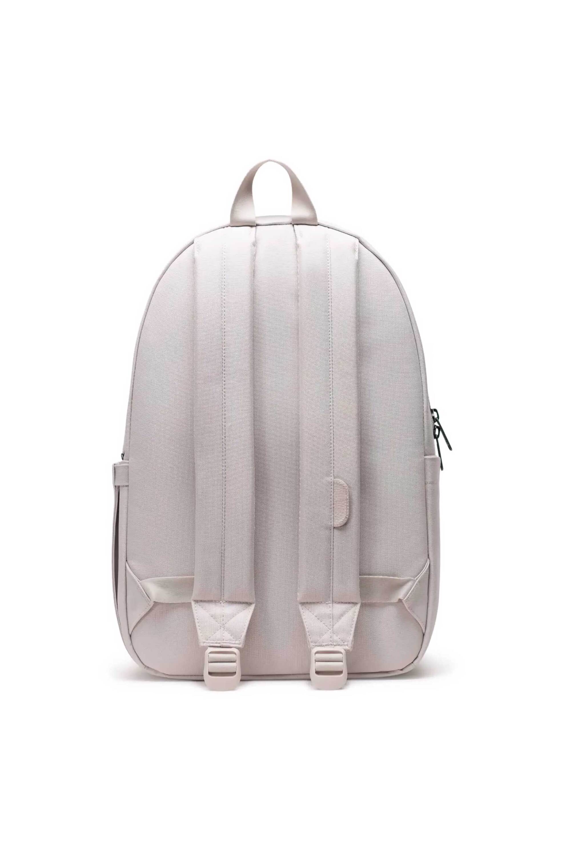 Herschel unisex backpack μονόχρωμο με contrast logo print "Settlement" 23 L - 66UBCL01345 Κρέμ φωτογραφία