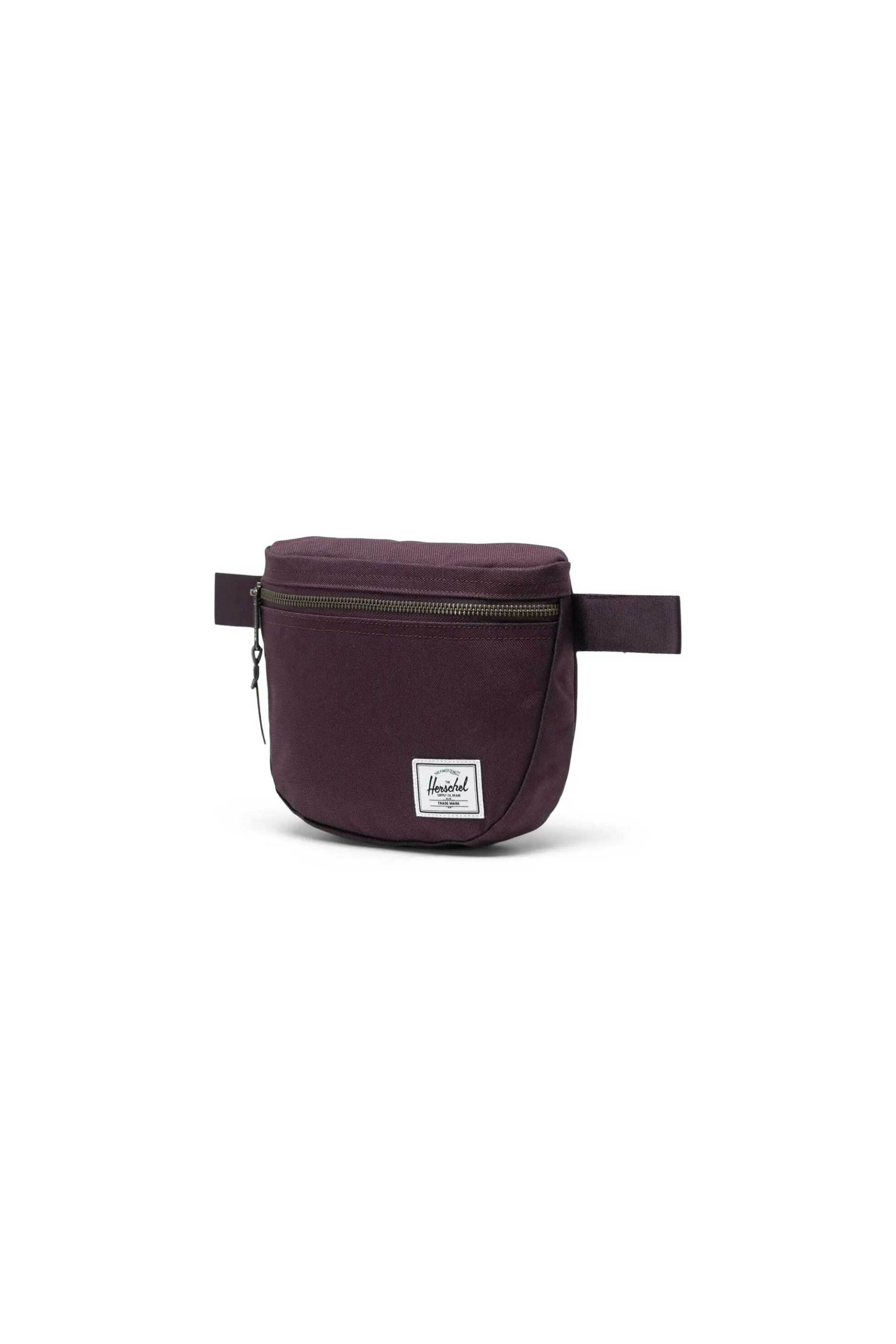 Herschel unisex τσαντάκι μέσης μονόχρωμο με contrast logo patch "Settlement" 2 L - 66UACL01534 Μοβ φωτογραφία