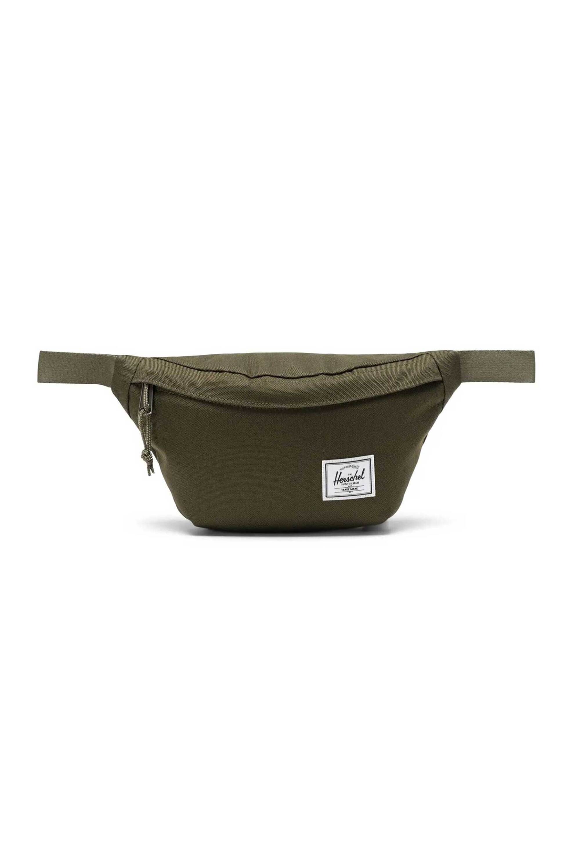 HERSCHEL Herschel unisex τσαντάκι μέσης μονόχρωμο με contrast logo patch "Classic™" 1 L - 66UACL01542 Χακί