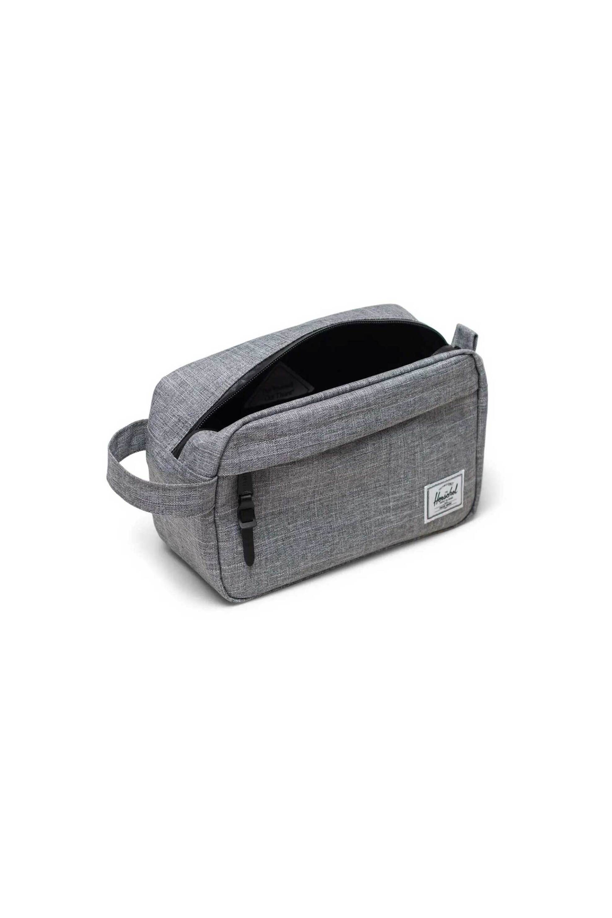 Herschel unisex νεσεσέρ μονόχρωμο με contrast logo patch "Chapter" 5 L - 66UATR00145 Γκρι φωτογραφία