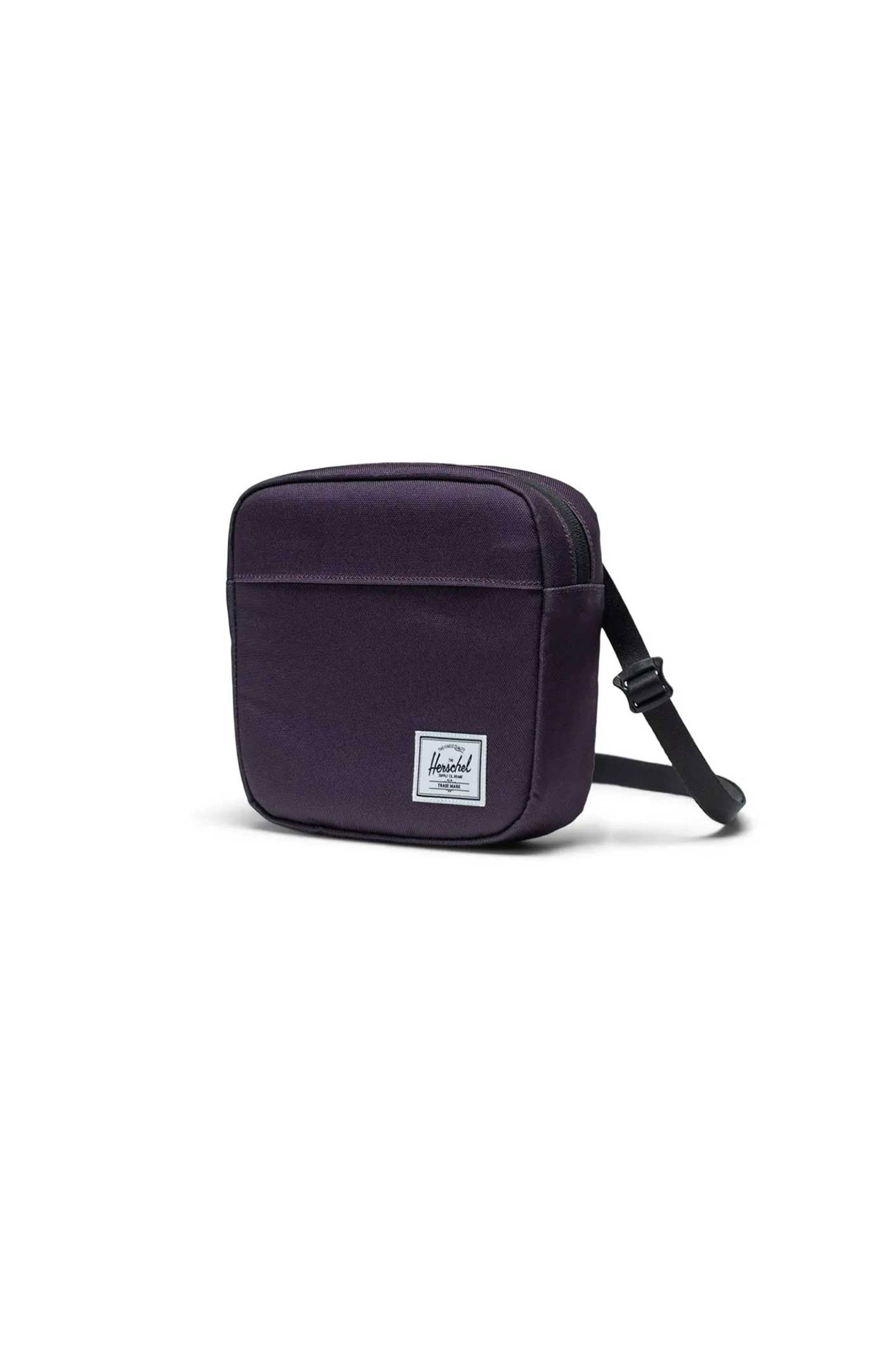 Herschel unisex τσάντα crossbody μονόχρωμη με contrast logo patch "Classic™" 2 L - 66UBCL01734 Μοβ φωτογραφία