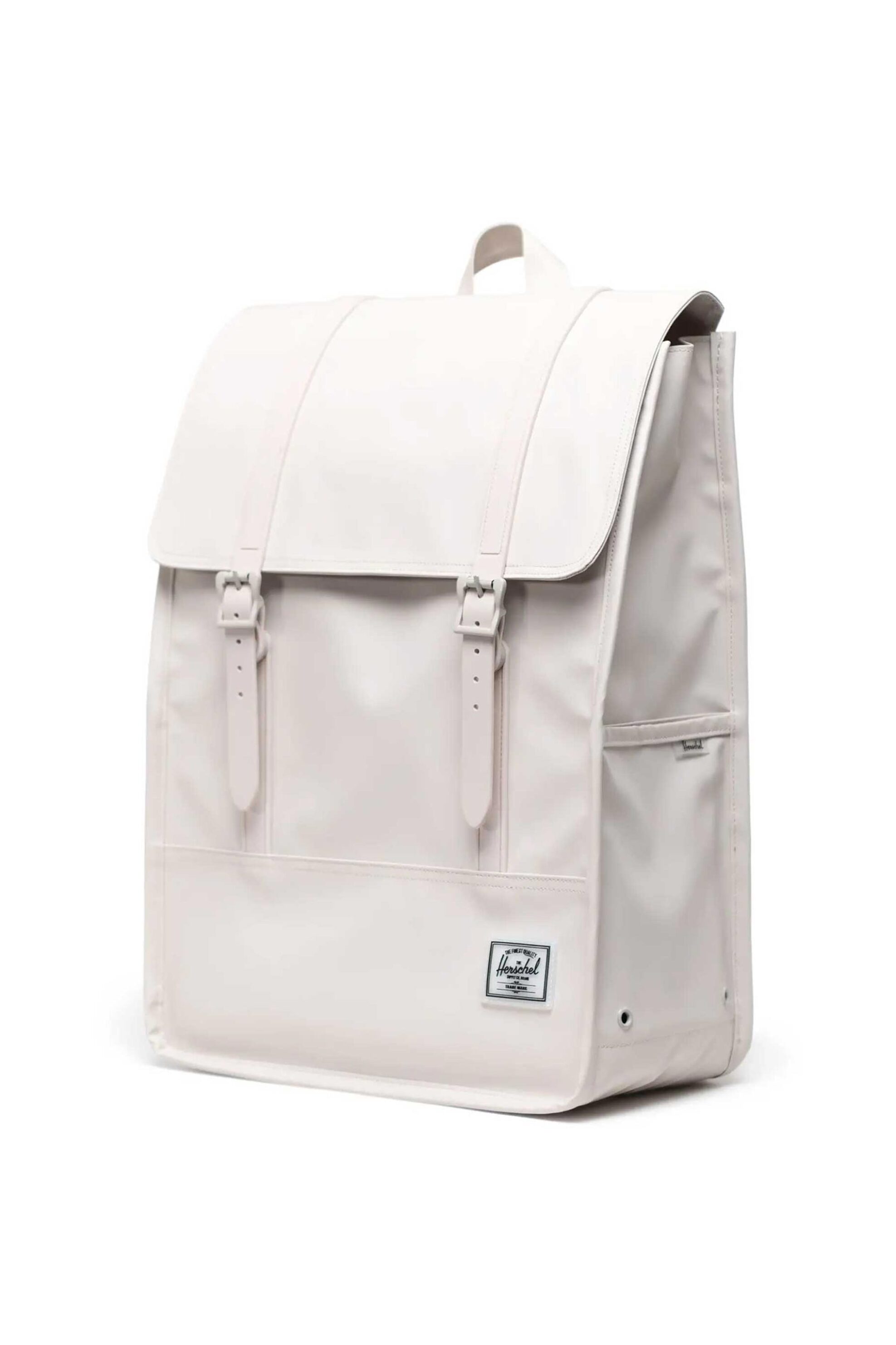 Herschel unisex backpack αδιάβροχο με contrast logo patch "Survey™" 17,5 L - 66UBWR00097 Κρέμ φωτογραφία