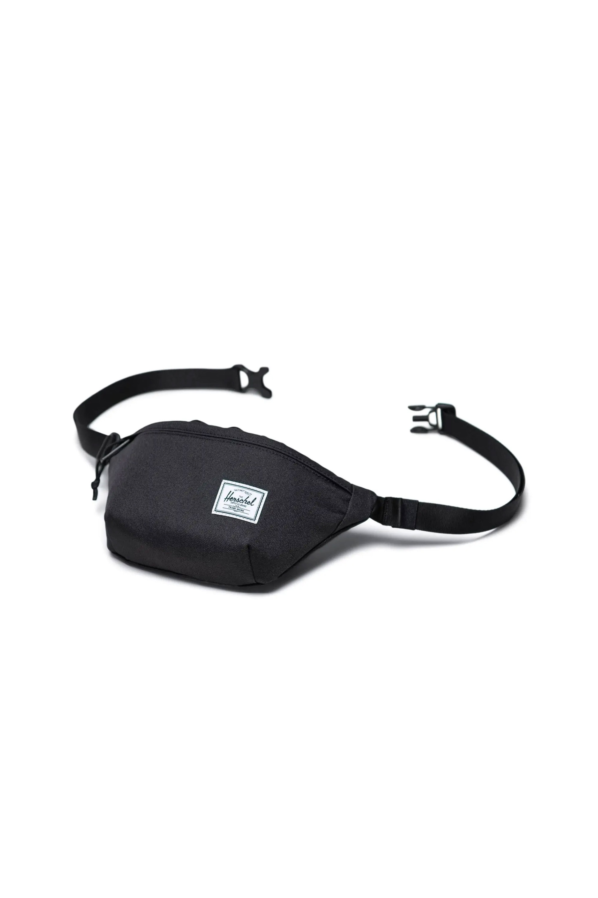 Herschel unisex τσαντάκι μέσης μονόχρωμο με contrast logo patch "Classic™" 1 L - 66UACL01539 Μαύρο φωτογραφία