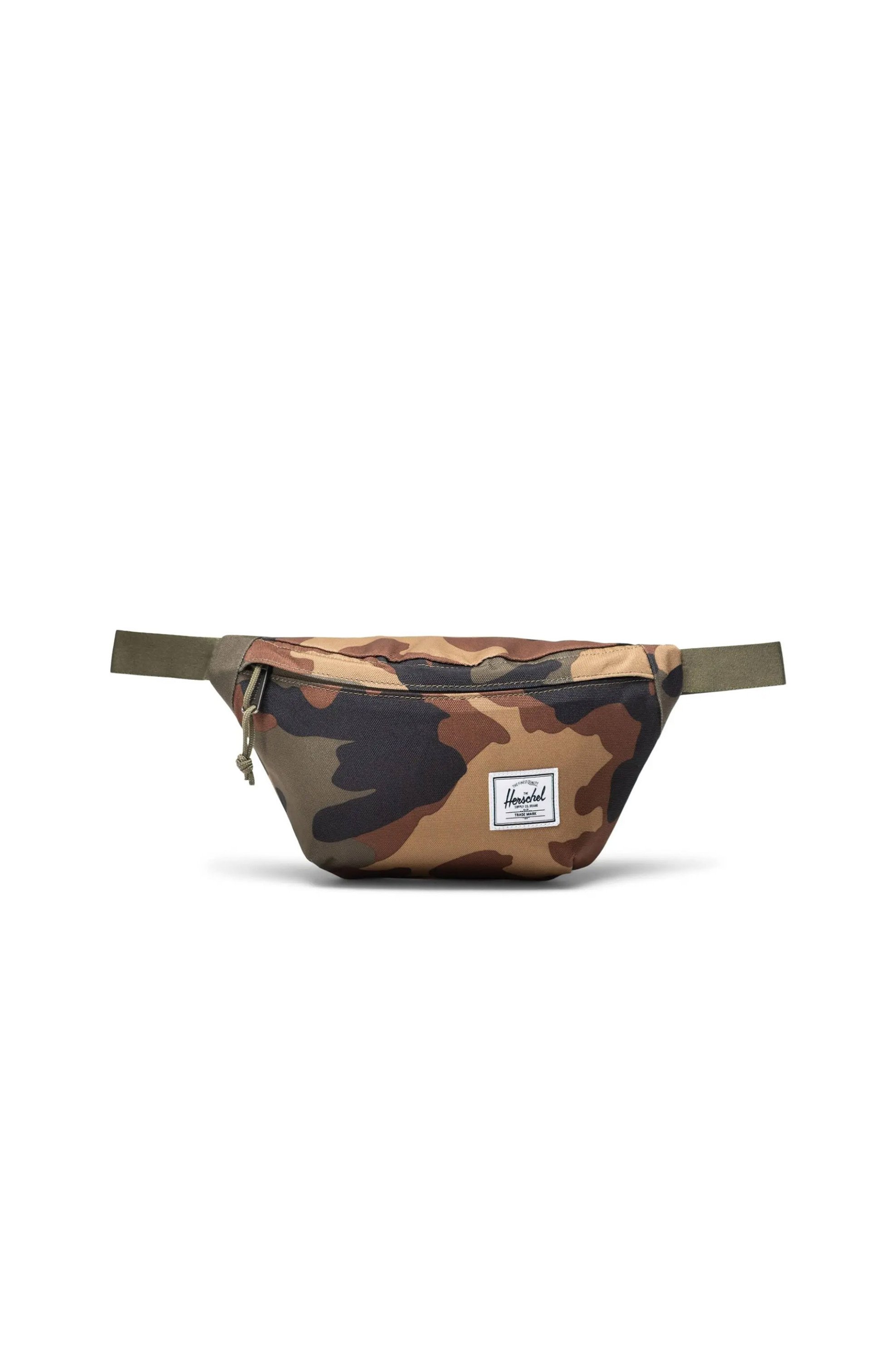 HERSCHEL Herschel unisex τσαντάκι μέσης μονόχρωμο με contrast logo patch "Classic™" 1 L - 66UACL01672 Χακί