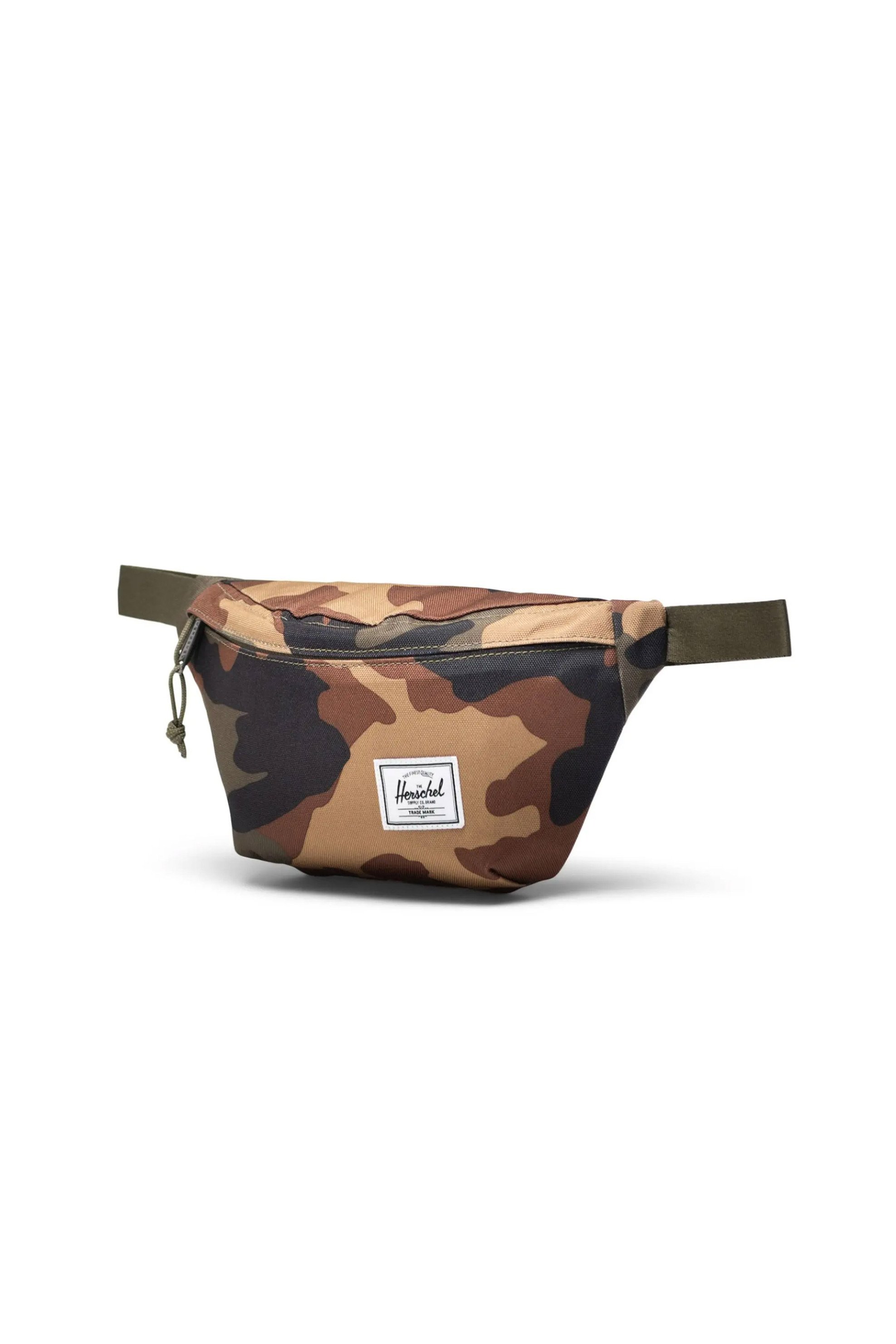 Herschel unisex τσαντάκι μέσης μονόχρωμο με contrast logo patch "Classic™" 1 L - 66UACL01672 Χακί φωτογραφία