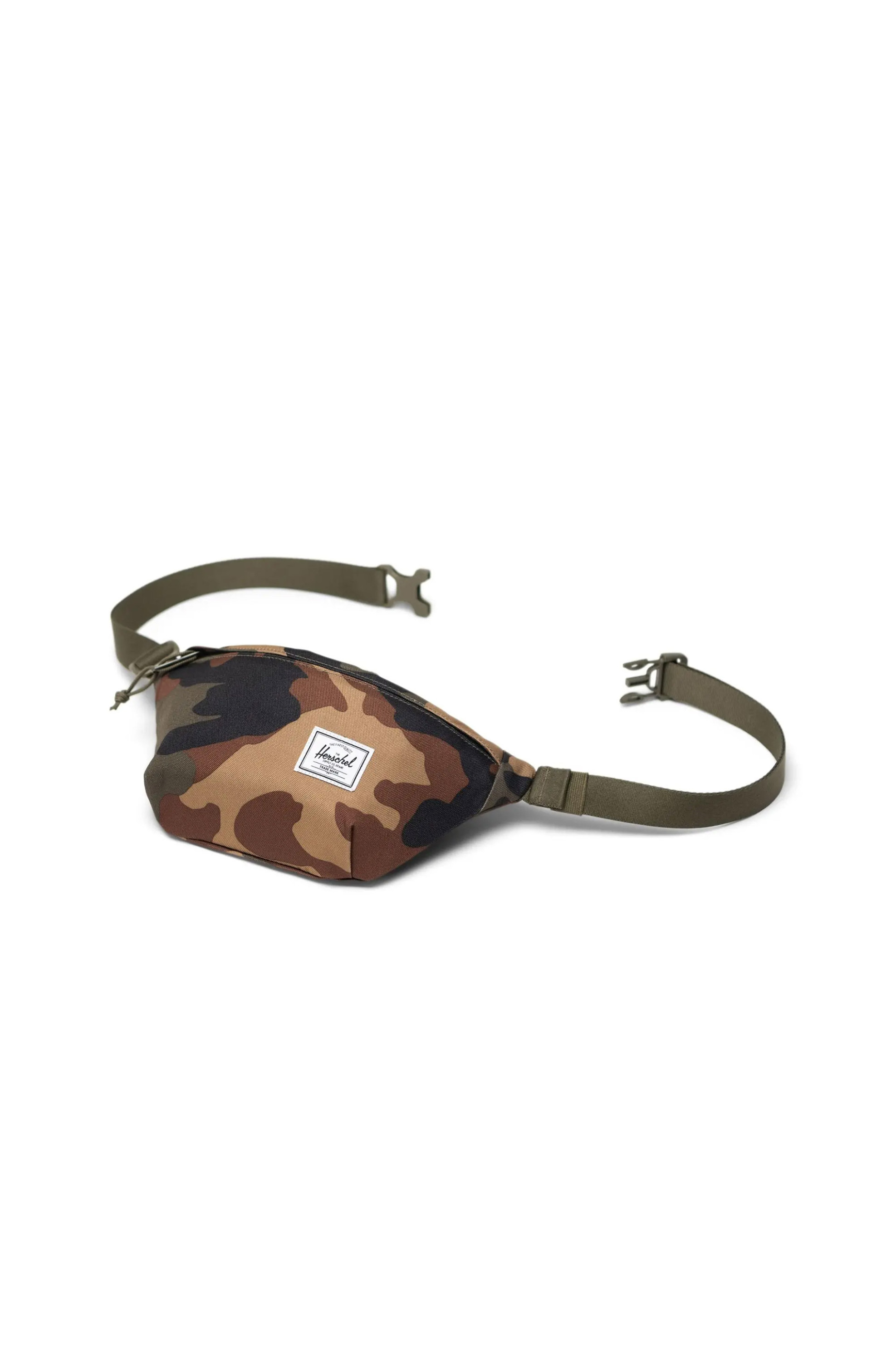 Herschel unisex τσαντάκι μέσης μονόχρωμο με contrast logo patch "Classic™" 1 L - 66UACL01672 Χακί φωτογραφία