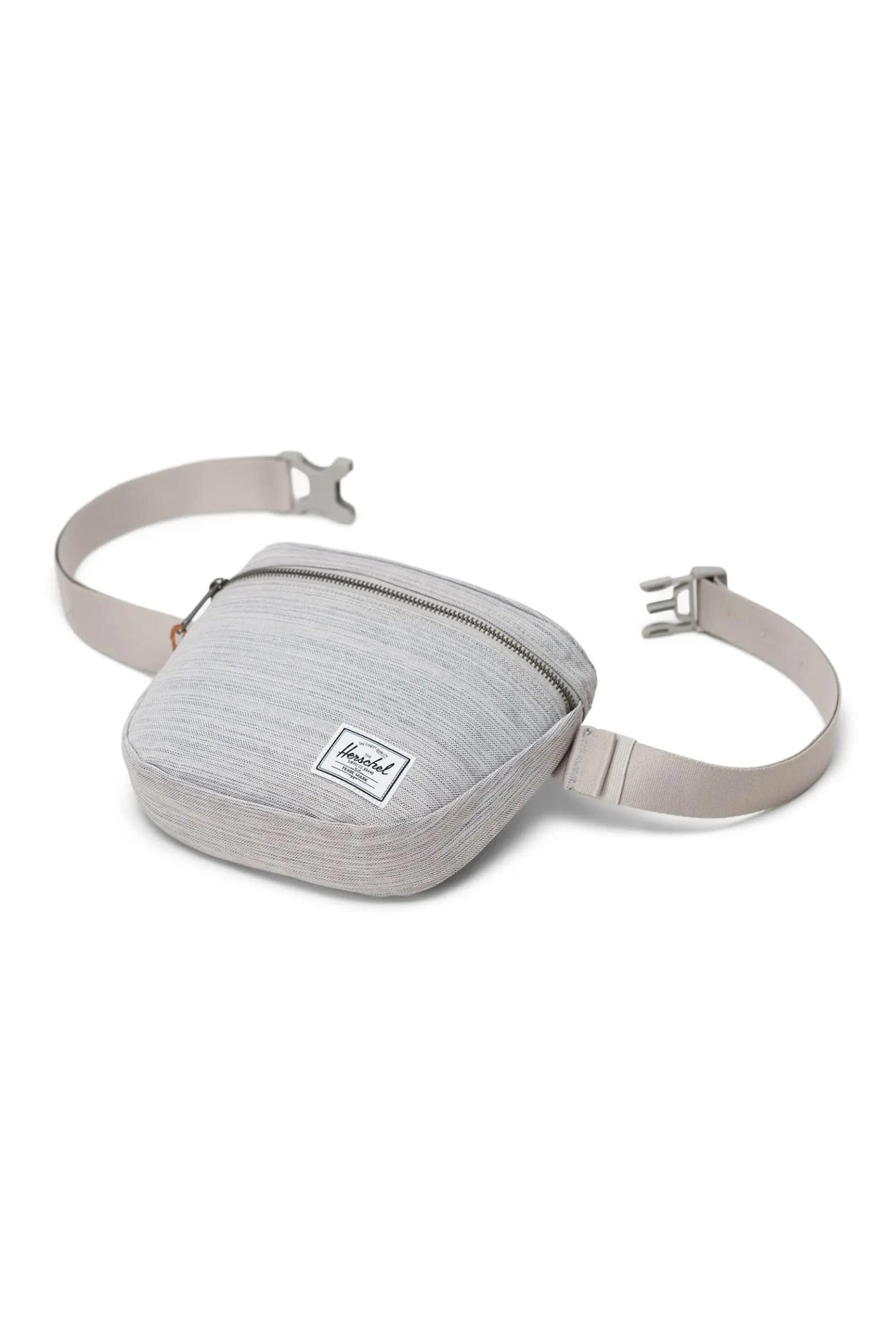 Herschel Unisex Τσαντάκι Μέσης Μονόχρωμο με Contrast Logo Patch Settlement 2 L - 66Uacl01301 Γκρι