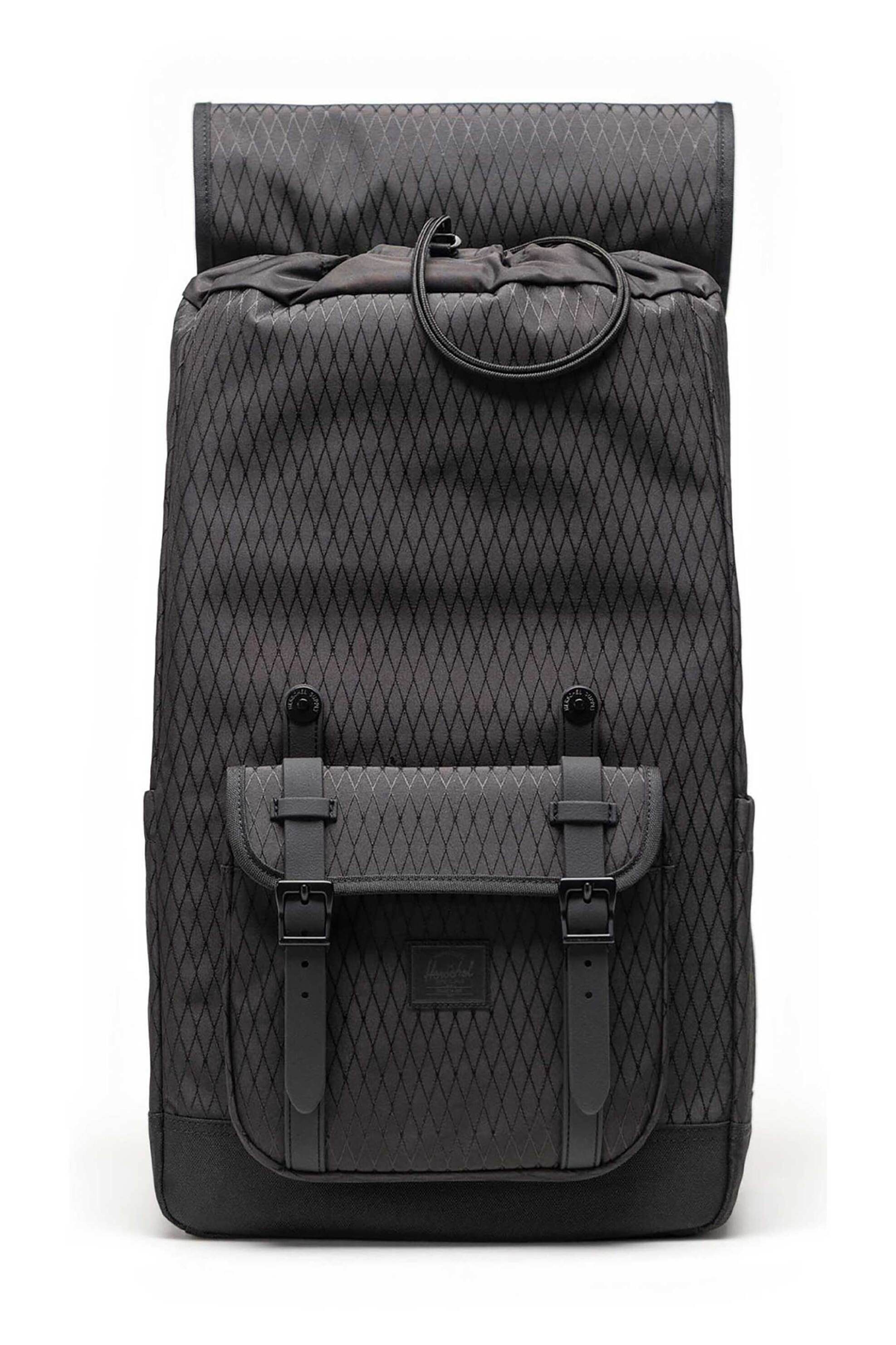 Herschel Unisex Backpack Little America 30 L - 66Ubcl02201 Μαύρο