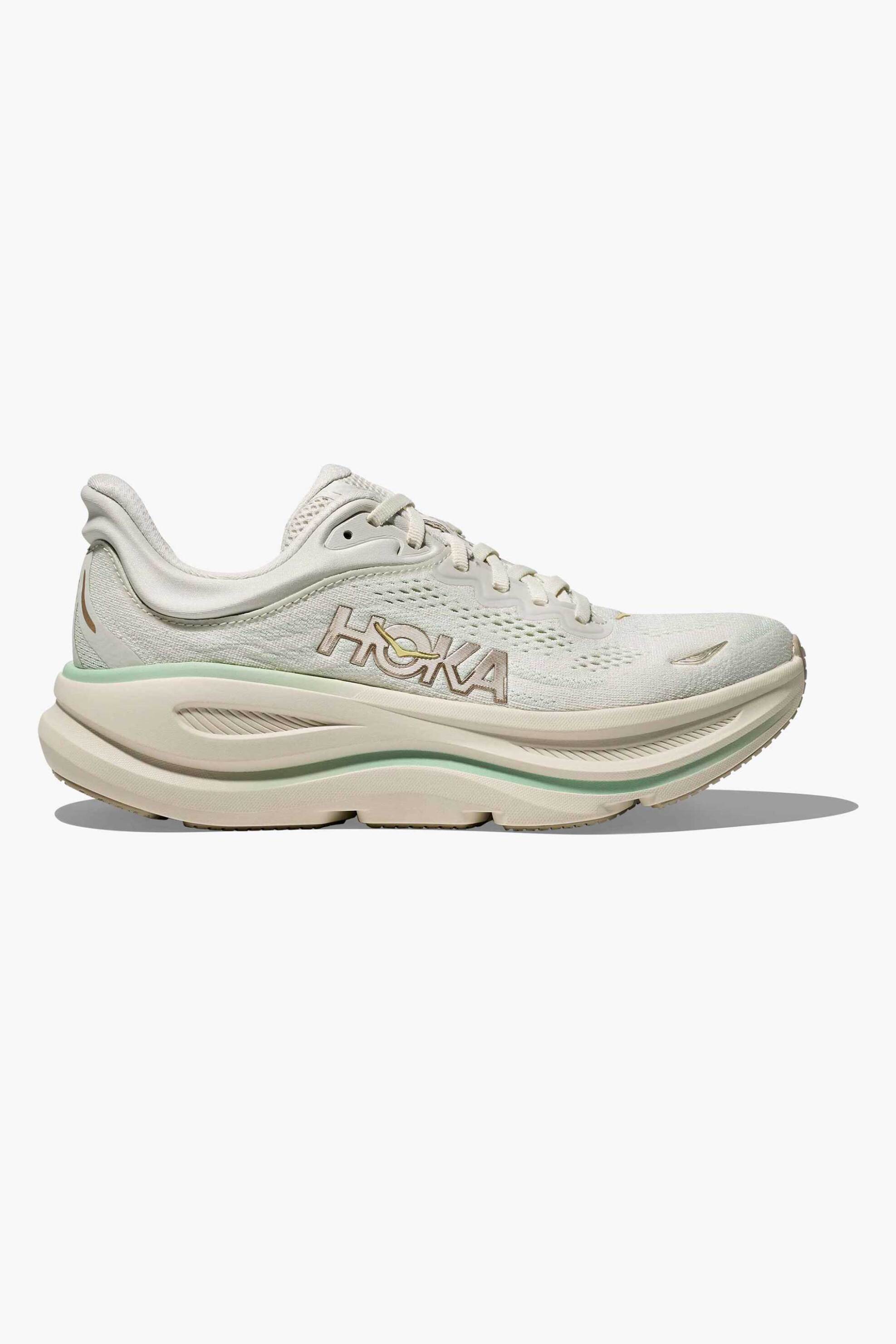 Hoka γυναικεία αθλητικά παπούτσια running "Bondi 9" - 1162012 Μπεζ