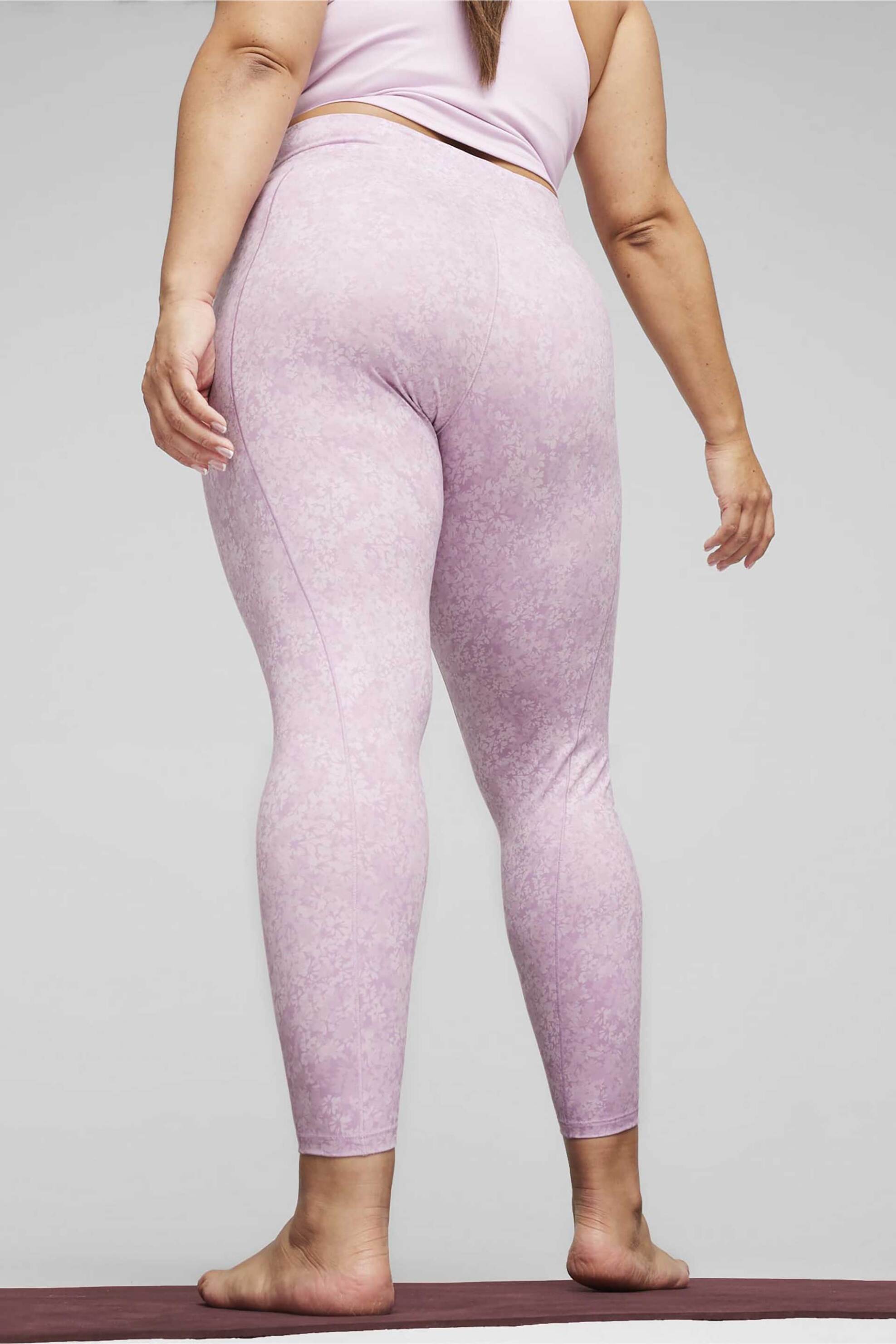 PUMA Puma γυναικείο αθλητικό κολάν cropped - 524850 Ροζ Ανοιχτό - 2