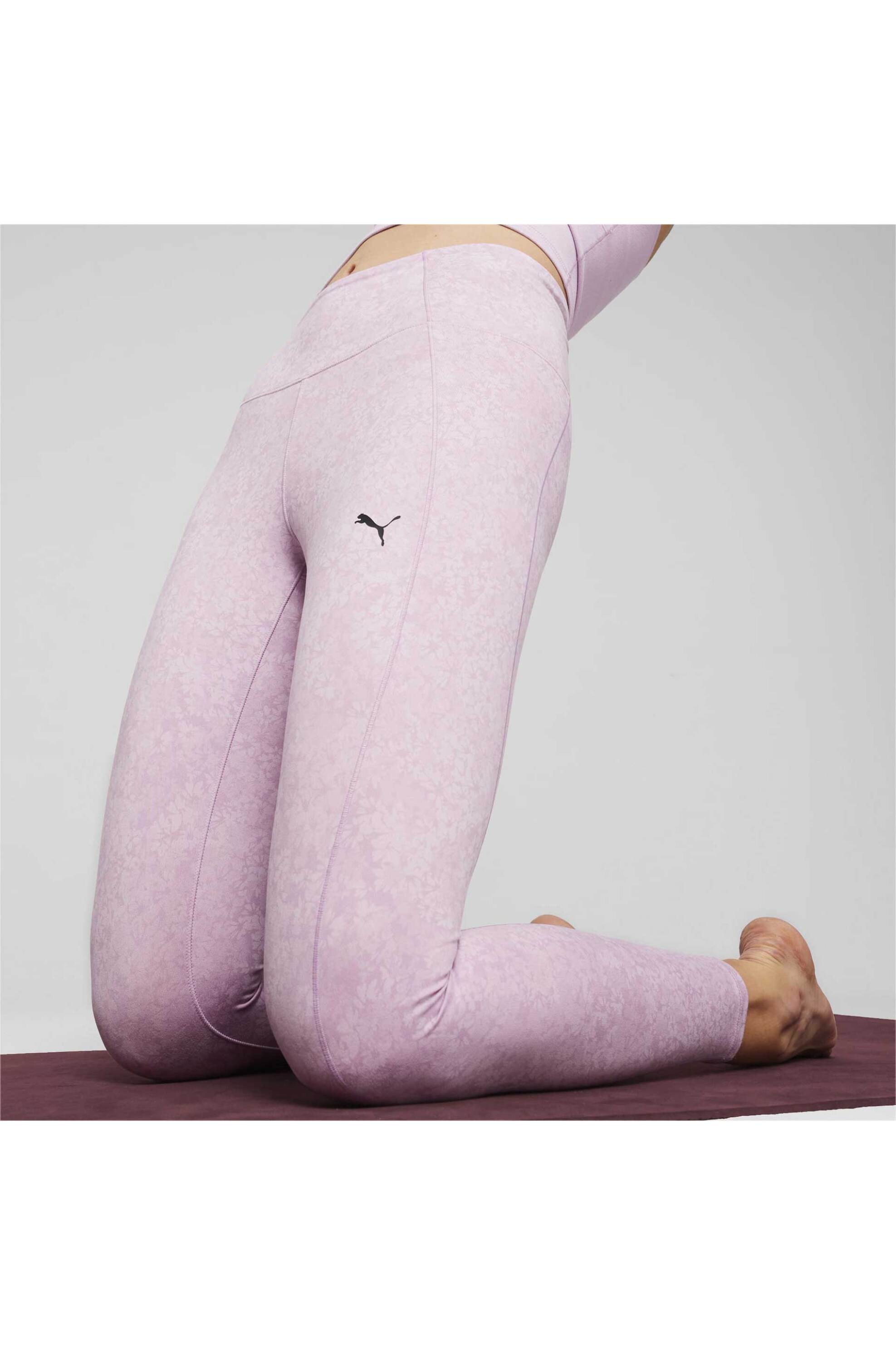 Puma Γυναικείο Αθλητικό Κολάν Cropped - 524850 Ροζ Ανοιχτό