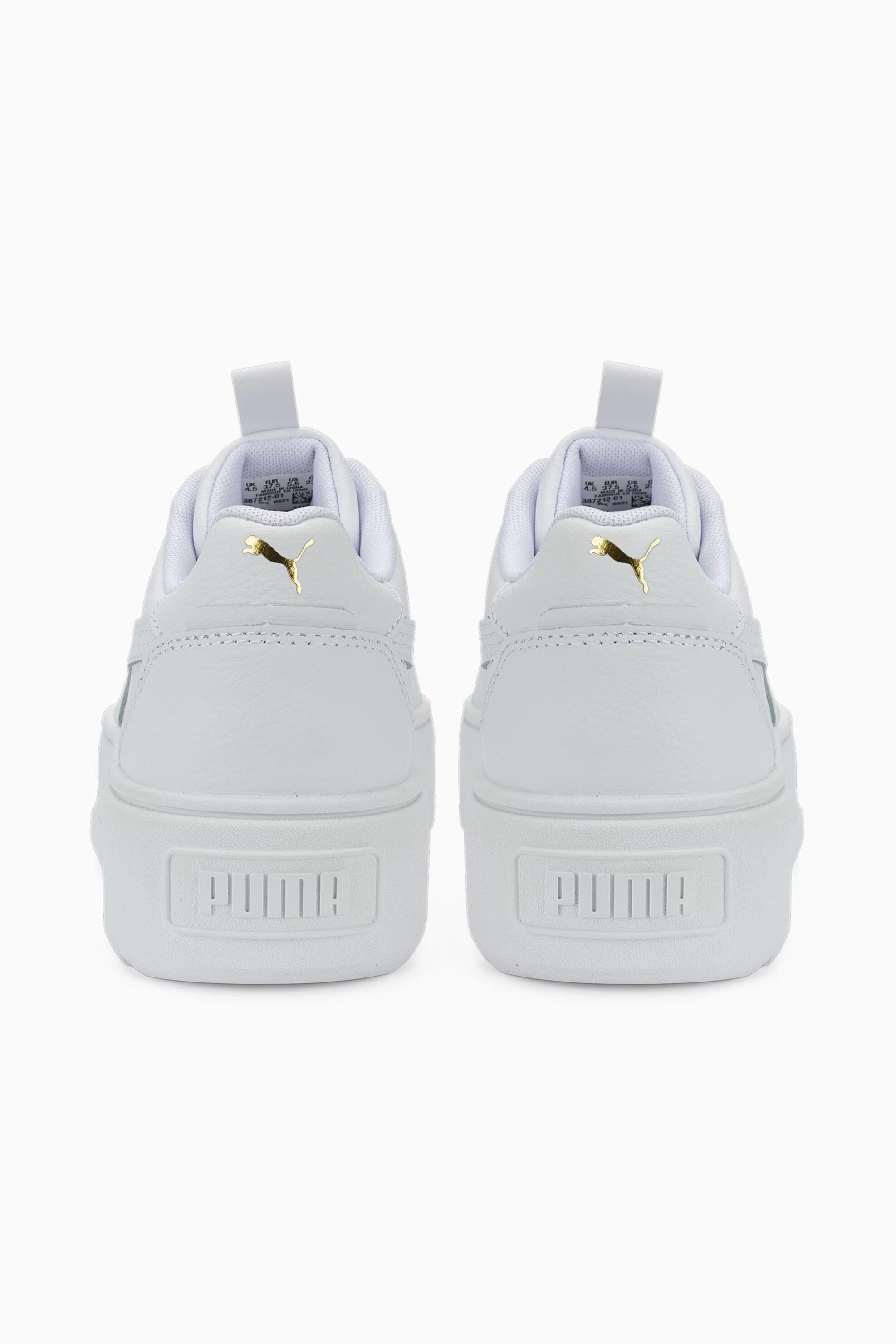 Puma Γυναικεία Δερμάτινα Sneakers Karmen Rebelle - 387212 Λευκό
