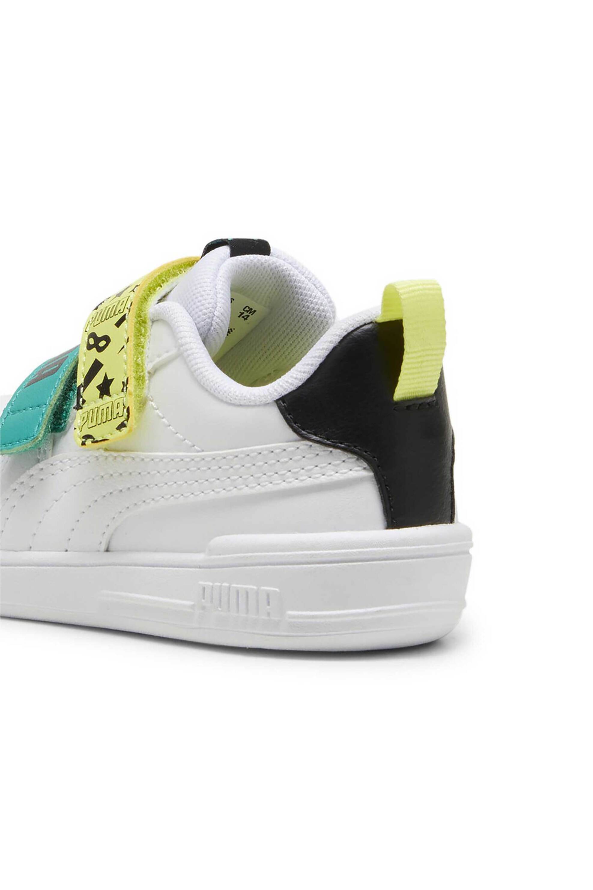 Puma Βρεφικά Αθλητικά Παπούτσια Multiflex Sl Masked Hero - 395612 Λευκό