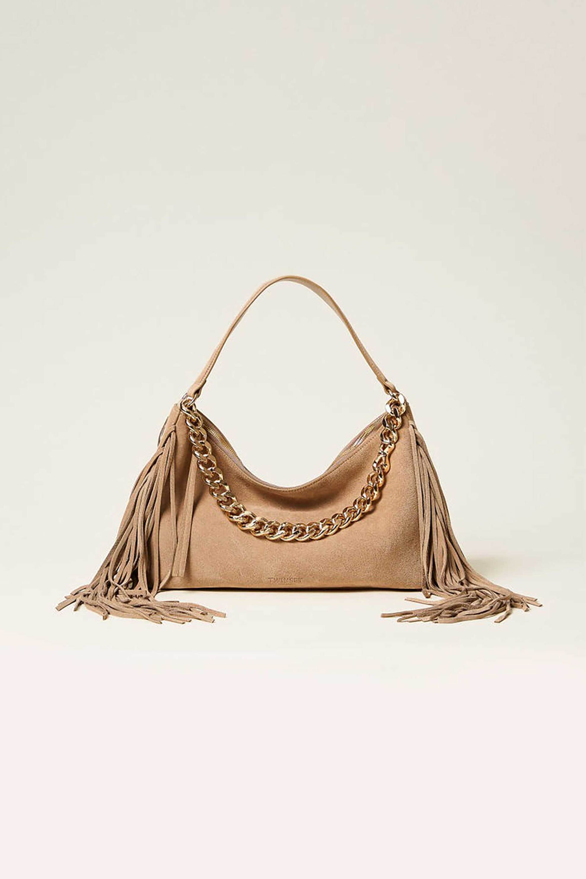 Twinset γυναικεία τσάντα ώμου "Liliane Medium" - 261TB7083 Μπεζ