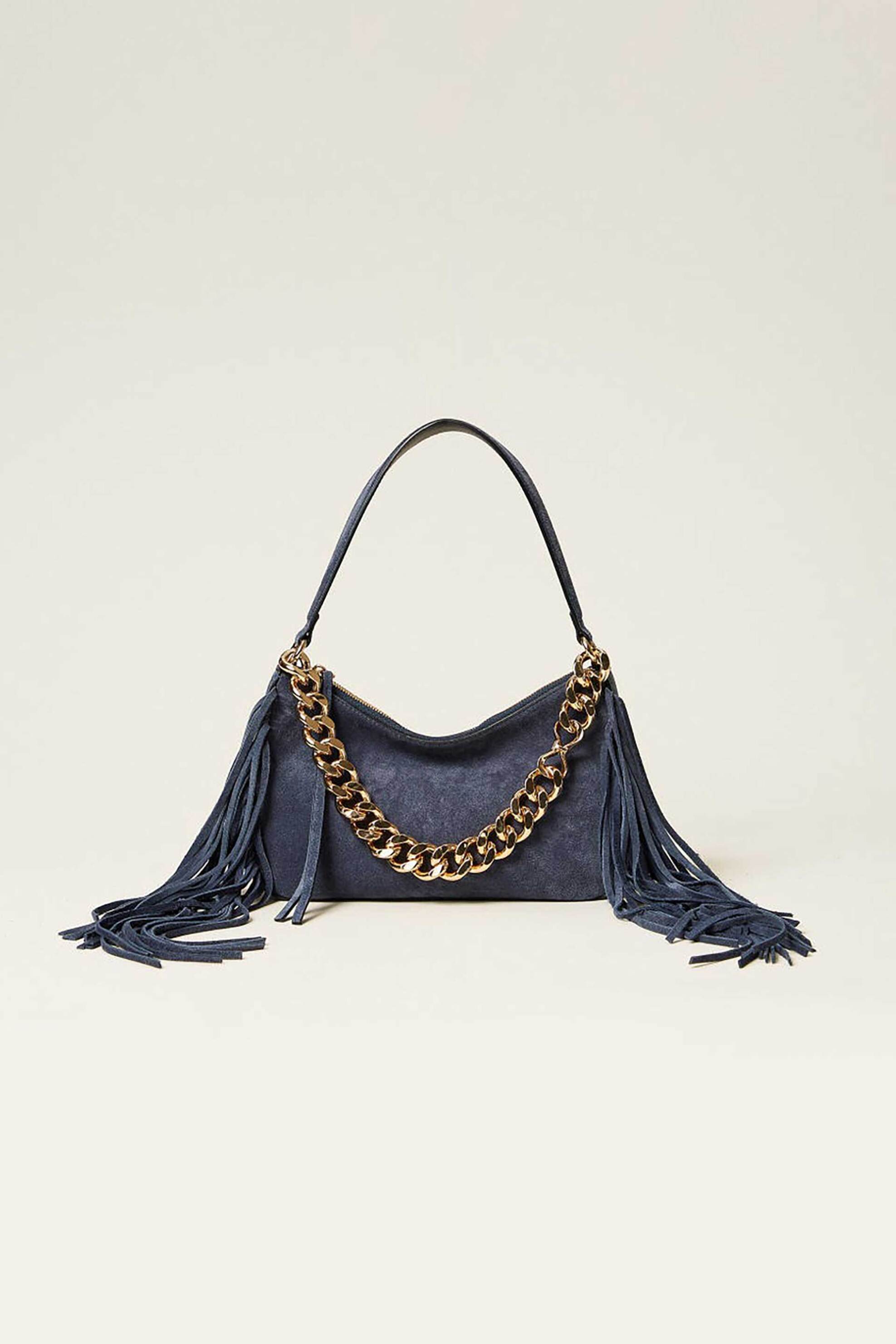 Twinset γυναικεία τσάντα ώμου "Liliane Small" - 261TB7084 Μπλε