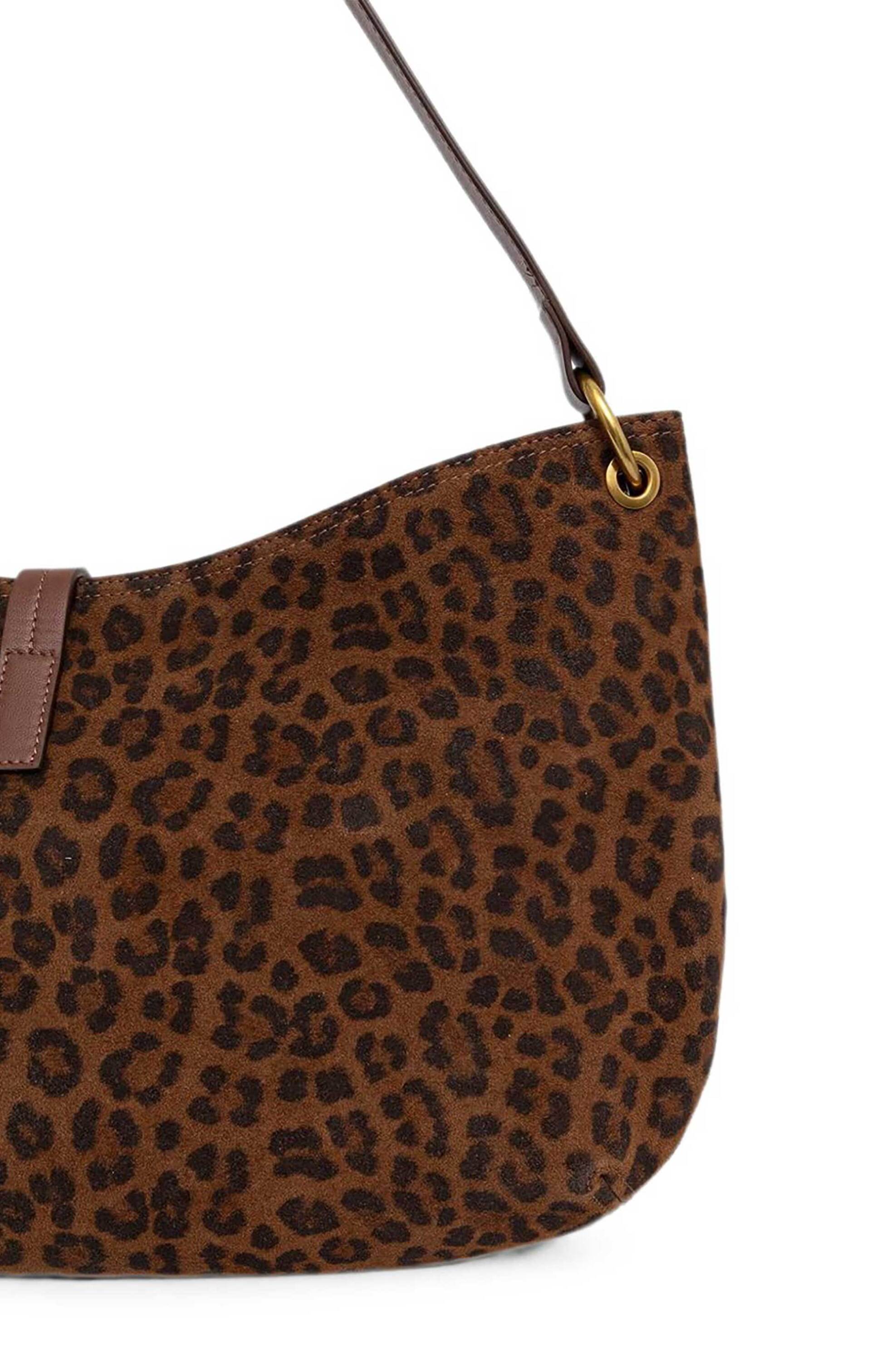 TWINSET Twinset γυναικεία suede τσάντα ώμου hobo animal print - 262TB7152 Ταμπά - 3