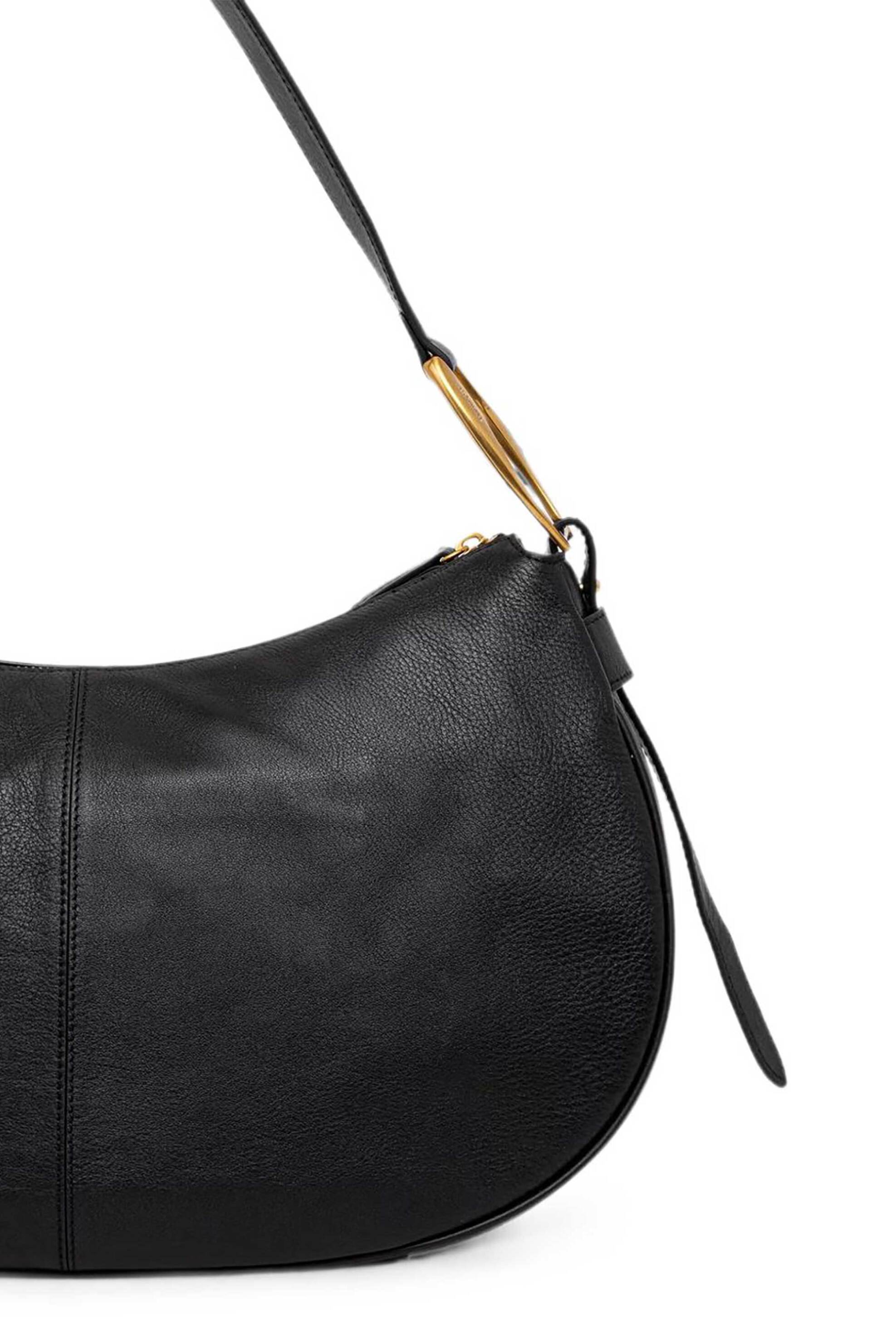 TWINSET Twinset γυναικεία τσάντα ώμου hobo - 262TB7180 Μαύρο - 3