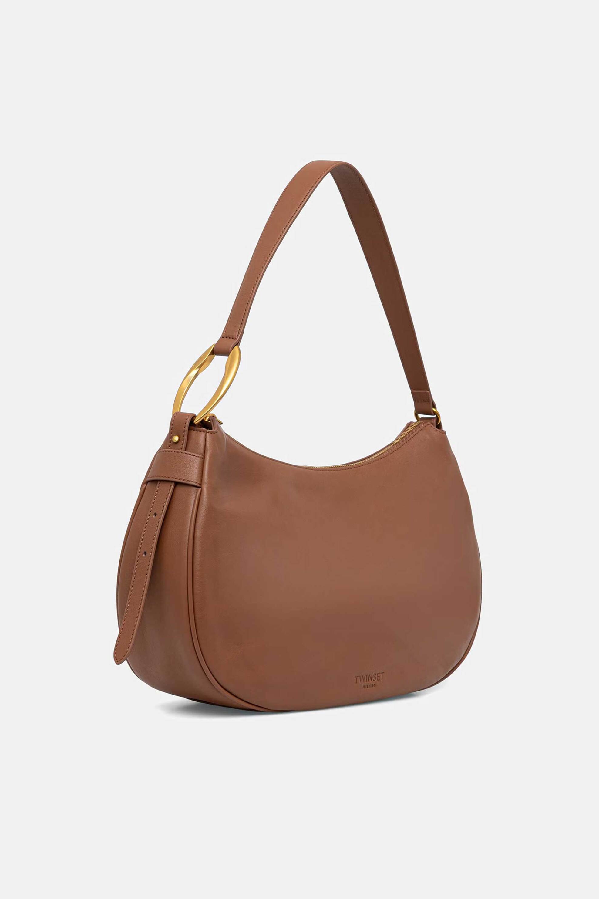 Twinset γυναικεία τσάντα ώμου hobo - 262TB7180 Ταμπά